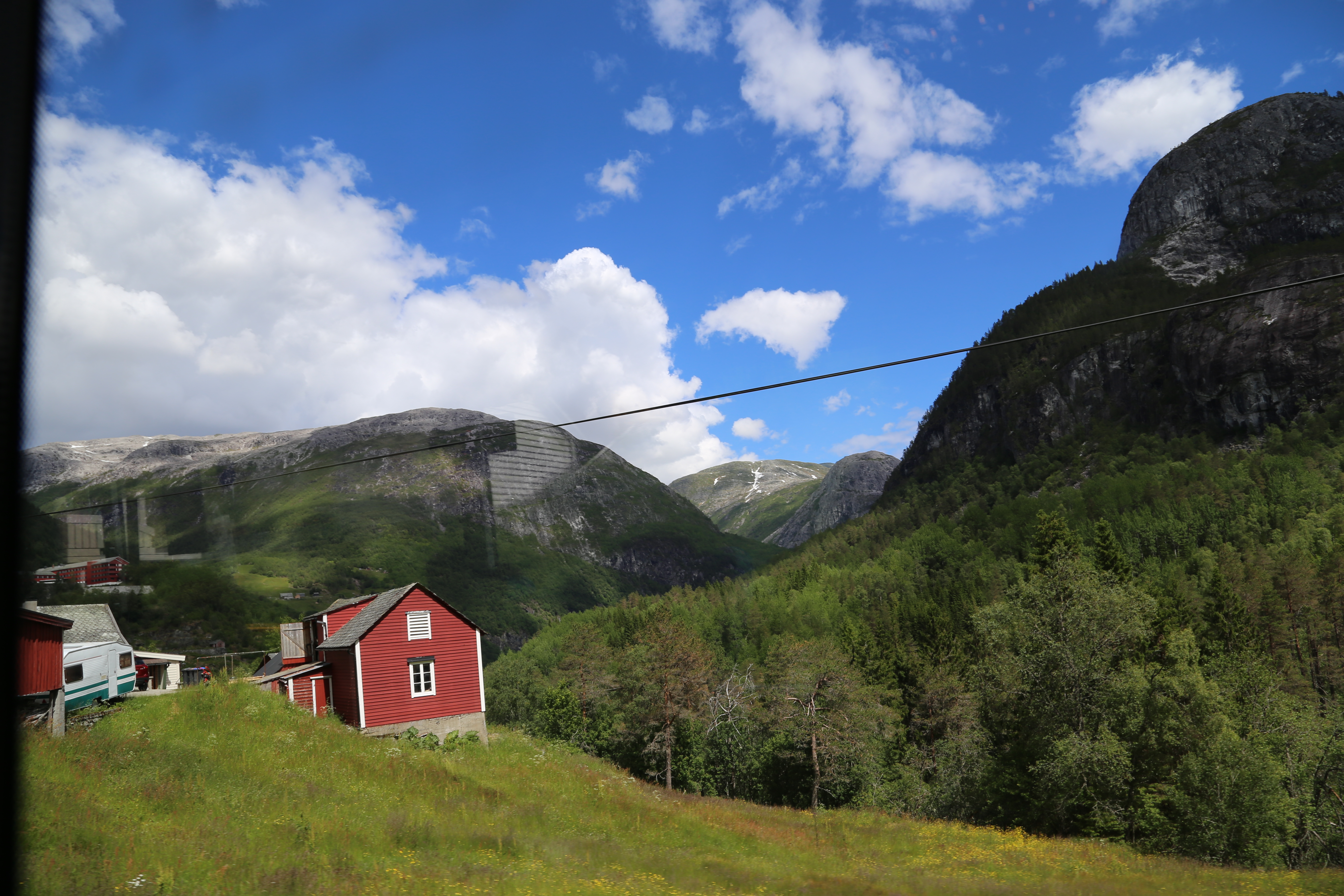 2014 Europe Trip Day 21 - Norway (Norway in a Nutshell (Roundtrip from Bergen via Myrdal): Train Bergen-Myrdal, The Flåm Railway, Fjord Cruise Flam-Gudvangen, Nærøyfjord (Narrowest Fjord in World), Bus Gudvangen-Voss, Train Voss-Bergen)