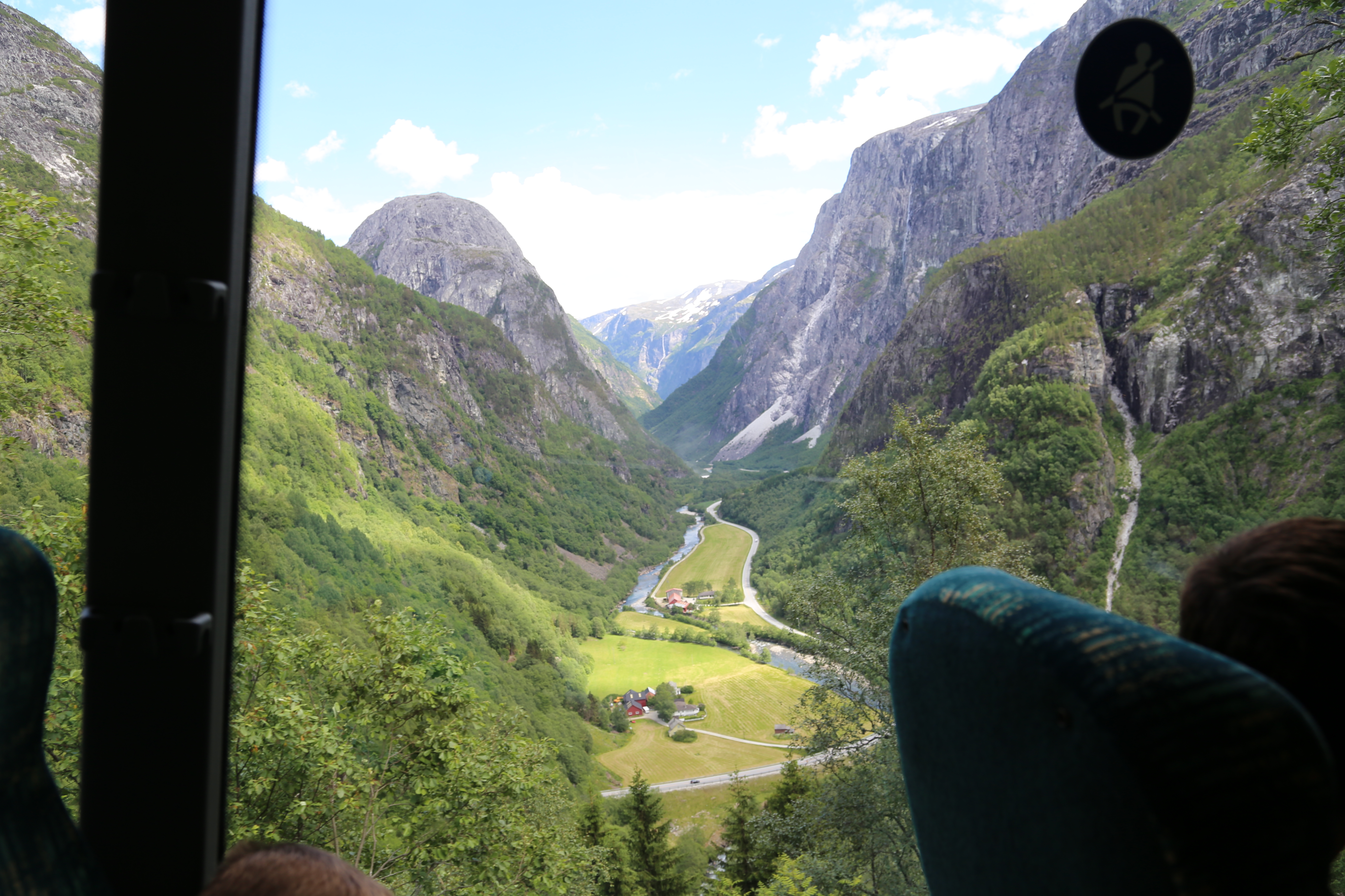 2014 Europe Trip Day 21 - Norway (Norway in a Nutshell (Roundtrip from Bergen via Myrdal): Train Bergen-Myrdal, The Flåm Railway, Fjord Cruise Flam-Gudvangen, Nærøyfjord (Narrowest Fjord in World), Bus Gudvangen-Voss, Train Voss-Bergen)