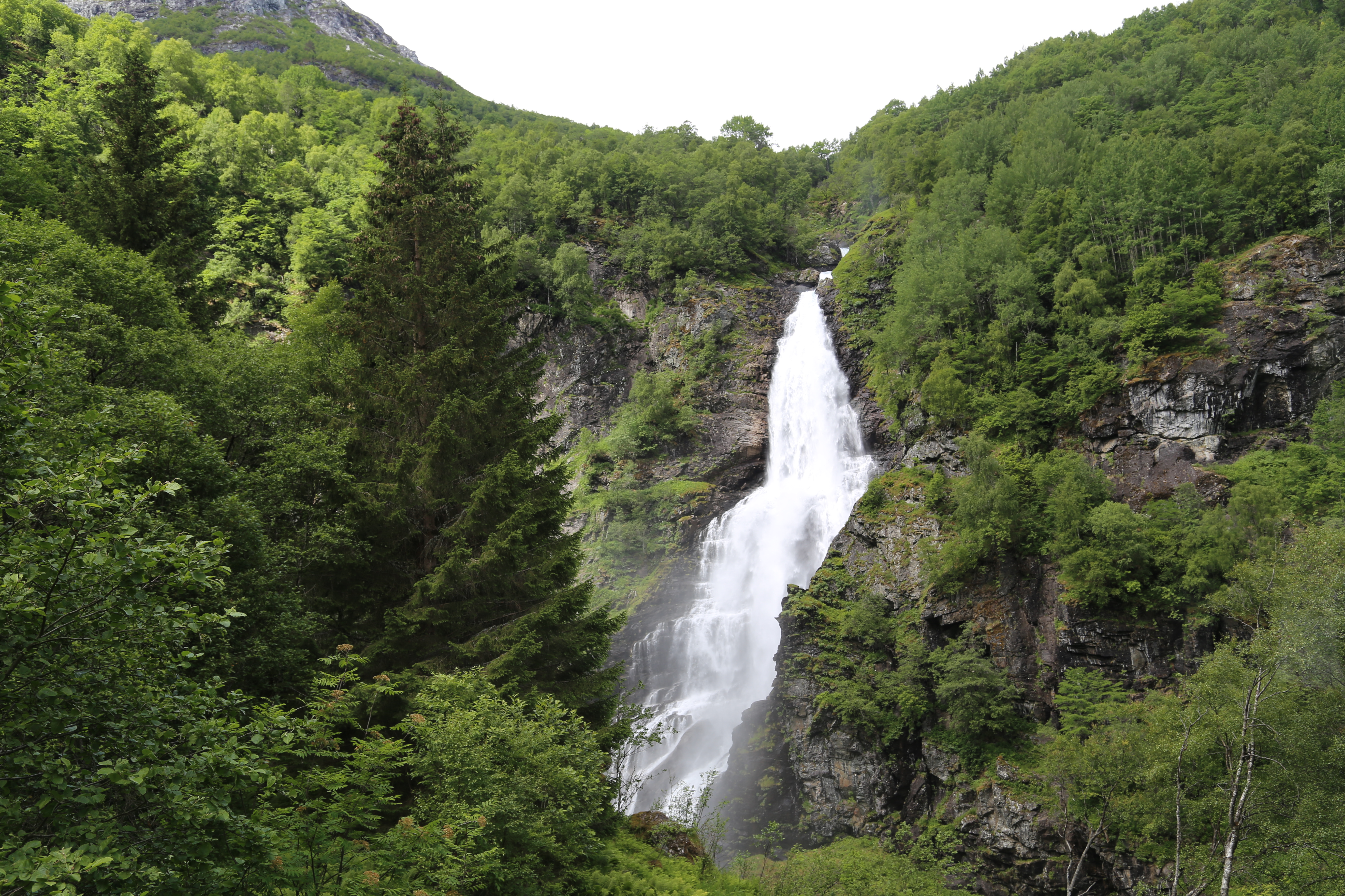 2014 Europe Trip Day 21 - Norway (Norway in a Nutshell (Roundtrip from Bergen via Myrdal): Train Bergen-Myrdal, The Flåm Railway, Fjord Cruise Flam-Gudvangen, Nærøyfjord (Narrowest Fjord in World), Bus Gudvangen-Voss, Train Voss-Bergen)