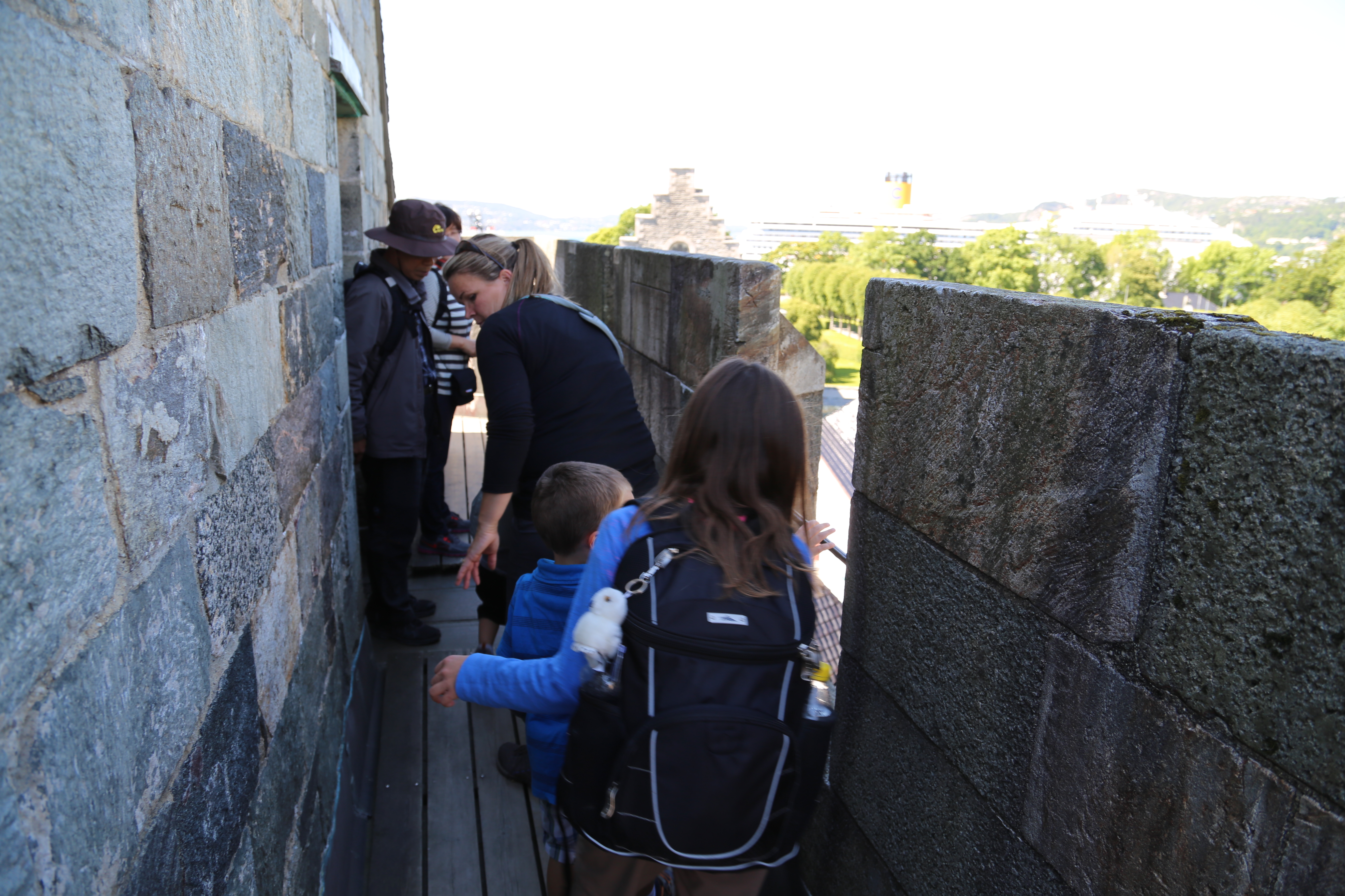 2014 Europe Trip Day 22 - Norway (Bergen: Fish Cakes, Fløibanen Funicular (Cable Railway up Mountain), Canoeing on Skomakerdiket Lake, Fisketorget (The Fish Market), Bryggen Wharf, Nordnes Seawater Pool, Jumping into the North Sea, Nordnes Alleys)