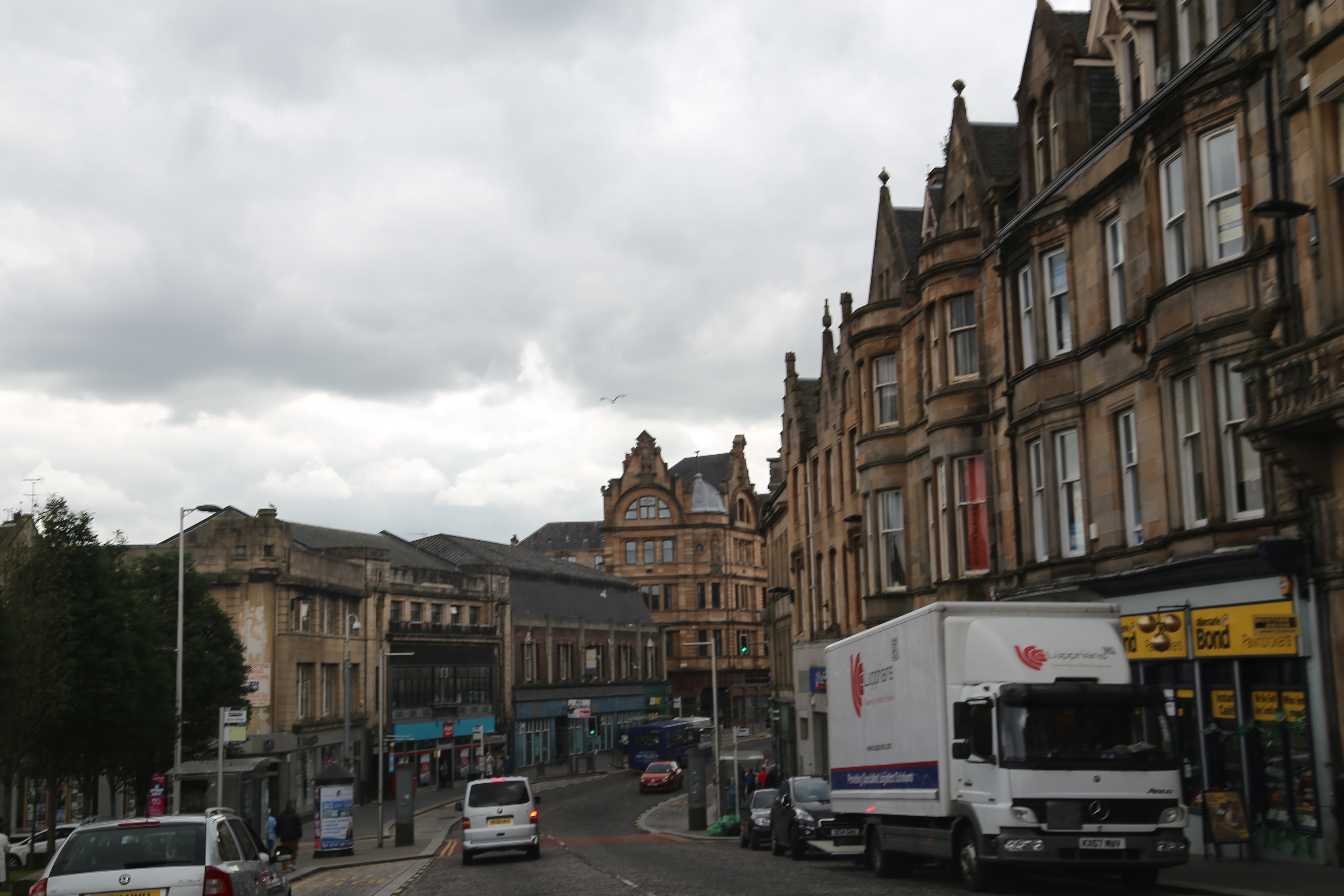 2014 Europe Trip Day 24 - Scotland (Crookston Castle, Paisley Missionary Flat (Walker Street), Lawn Bowling Pitch, Irn Bru, Church of the Holy Rude, Stirling Castle, 2014 Pipefest Stirling)