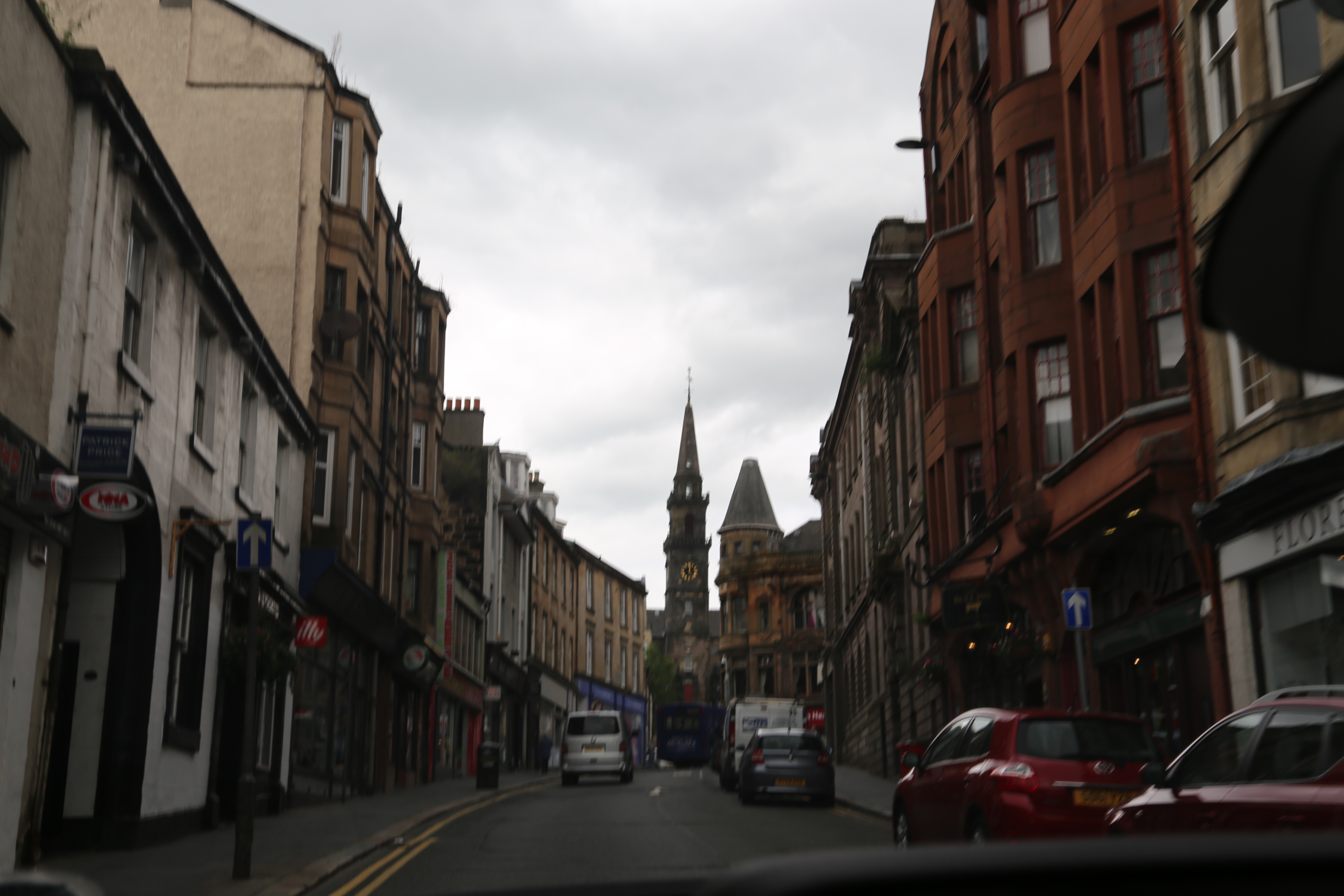 2014 Europe Trip Day 24 - Scotland (Crookston Castle, Paisley Missionary Flat (Walker Street), Lawn Bowling Pitch, Irn Bru, Church of the Holy Rude, Stirling Castle, 2014 Pipefest Stirling)