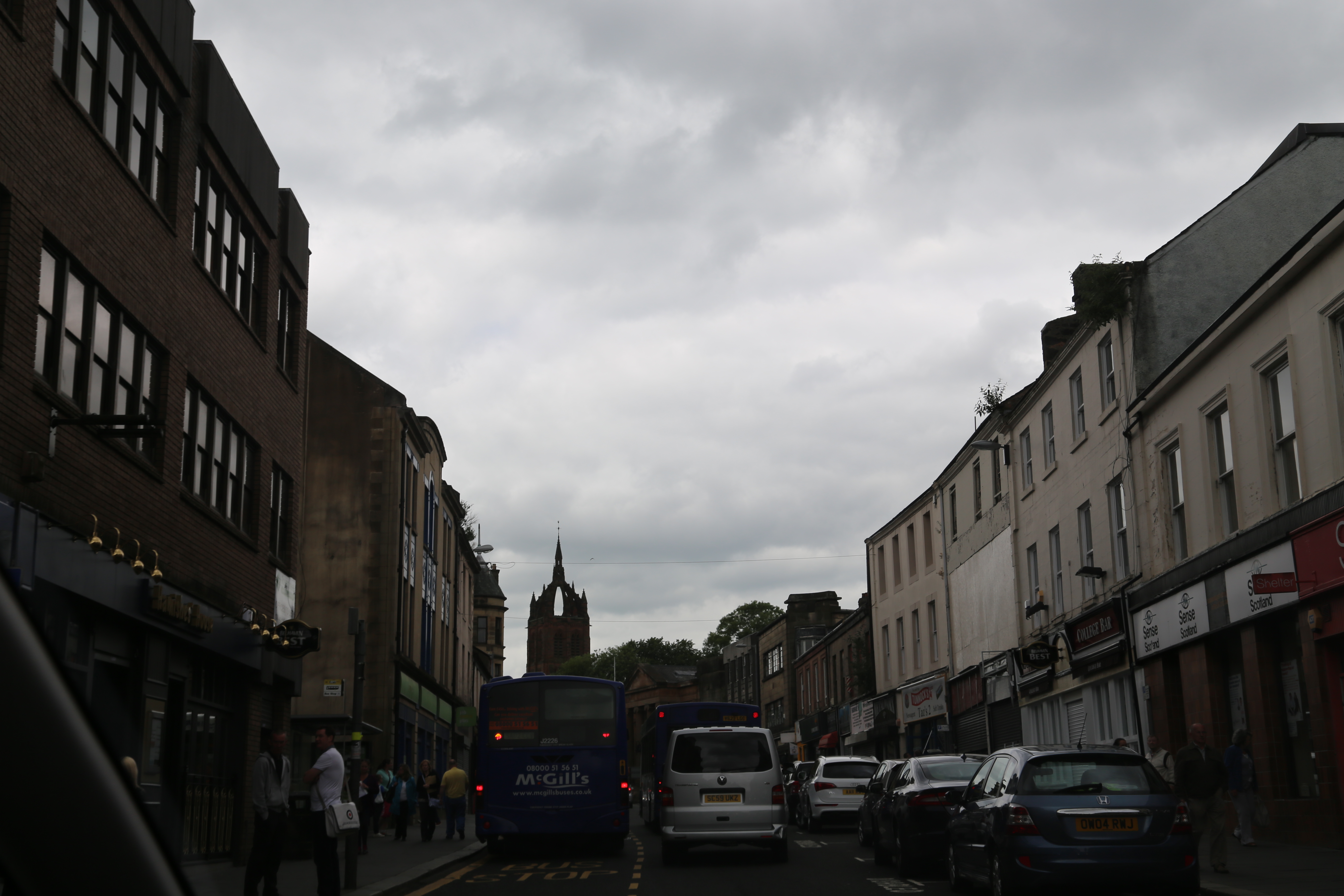 2014 Europe Trip Day 24 - Scotland (Crookston Castle, Paisley Missionary Flat (Walker Street), Lawn Bowling Pitch, Irn Bru, Church of the Holy Rude, Stirling Castle, 2014 Pipefest Stirling)