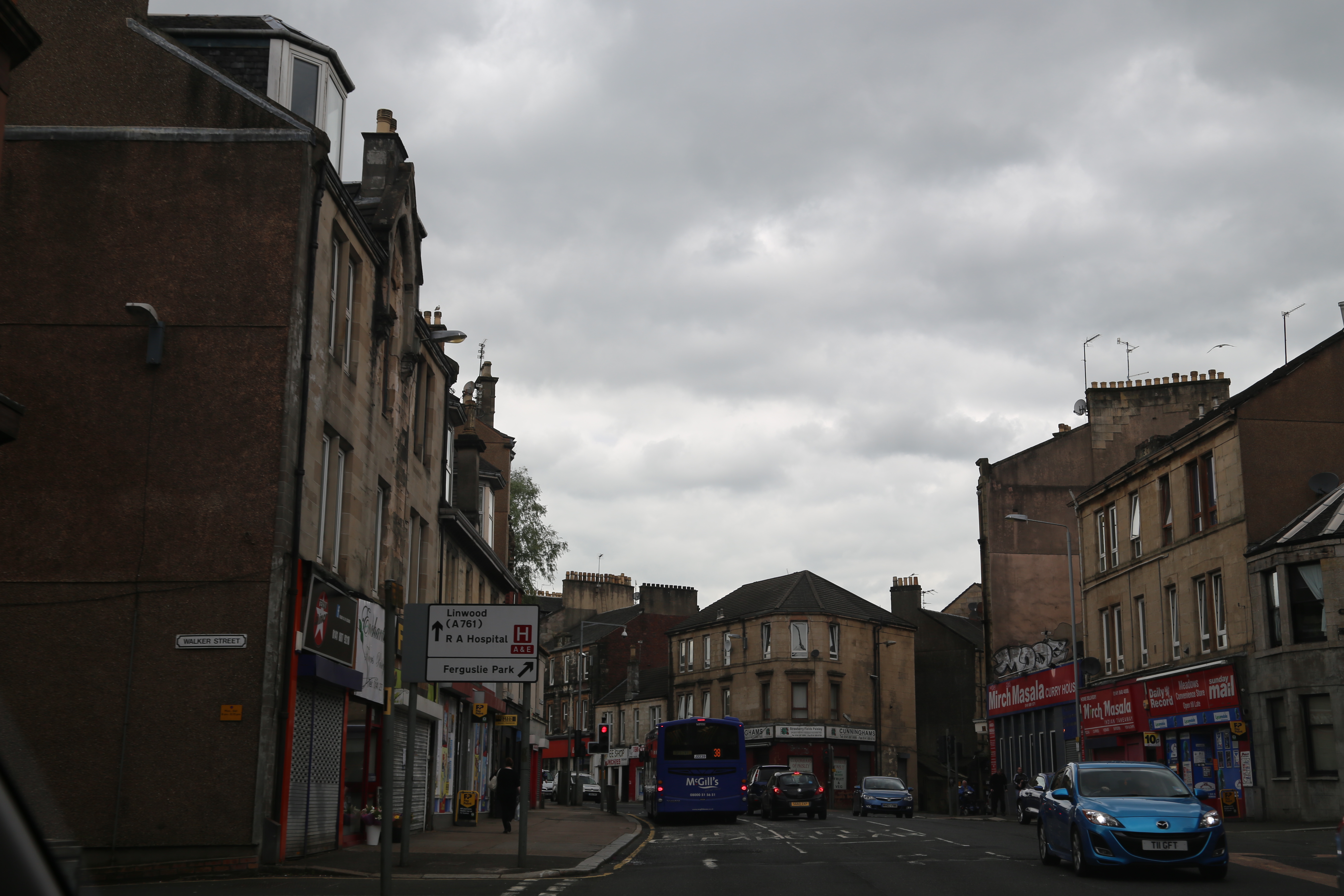 2014 Europe Trip Day 24 - Scotland (Crookston Castle, Paisley Missionary Flat (Walker Street), Lawn Bowling Pitch, Irn Bru, Church of the Holy Rude, Stirling Castle, 2014 Pipefest Stirling)