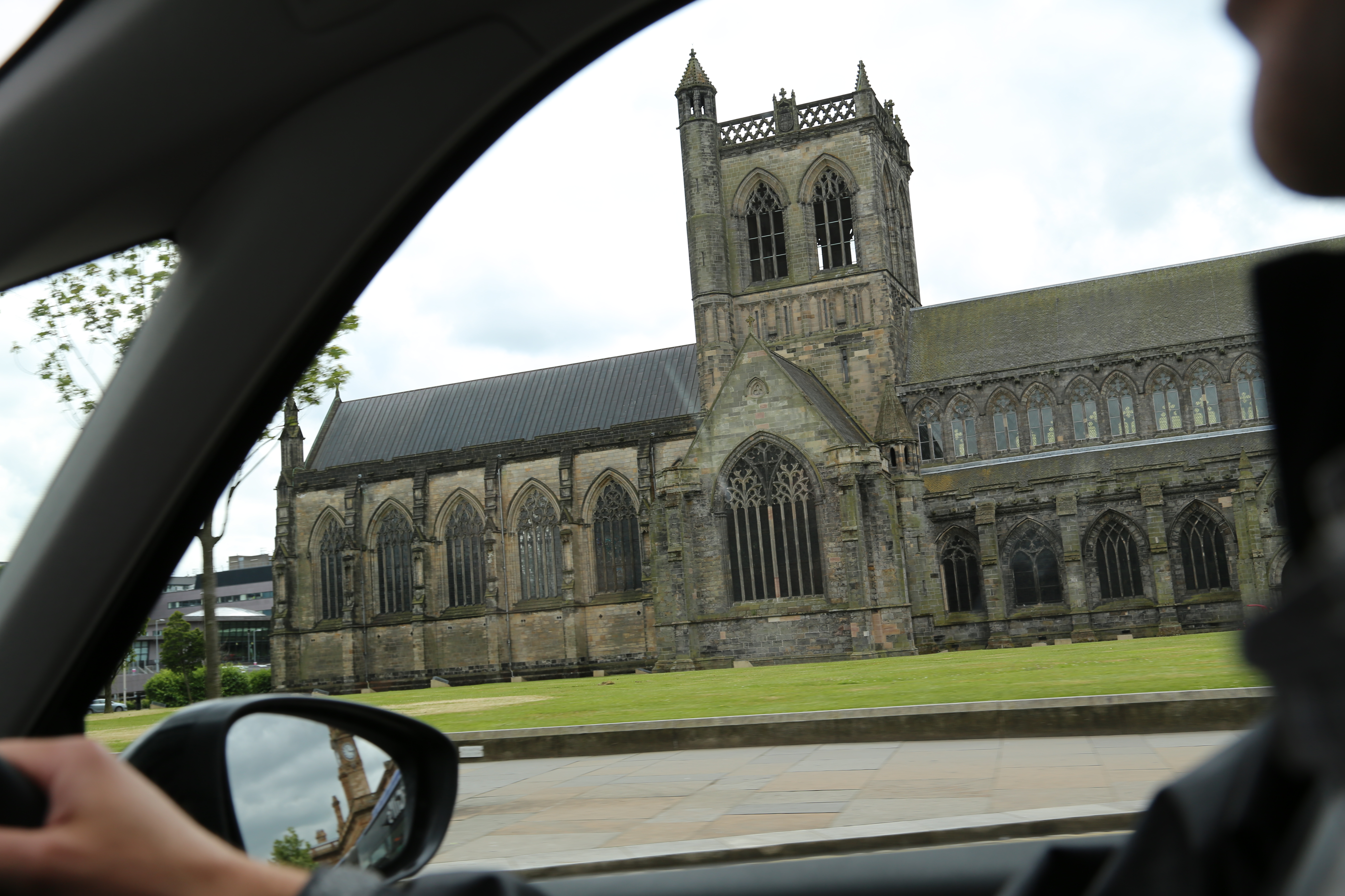 2014 Europe Trip Day 24 - Scotland (Crookston Castle, Paisley Missionary Flat (Walker Street), Lawn Bowling Pitch, Irn Bru, Church of the Holy Rude, Stirling Castle, 2014 Pipefest Stirling)
