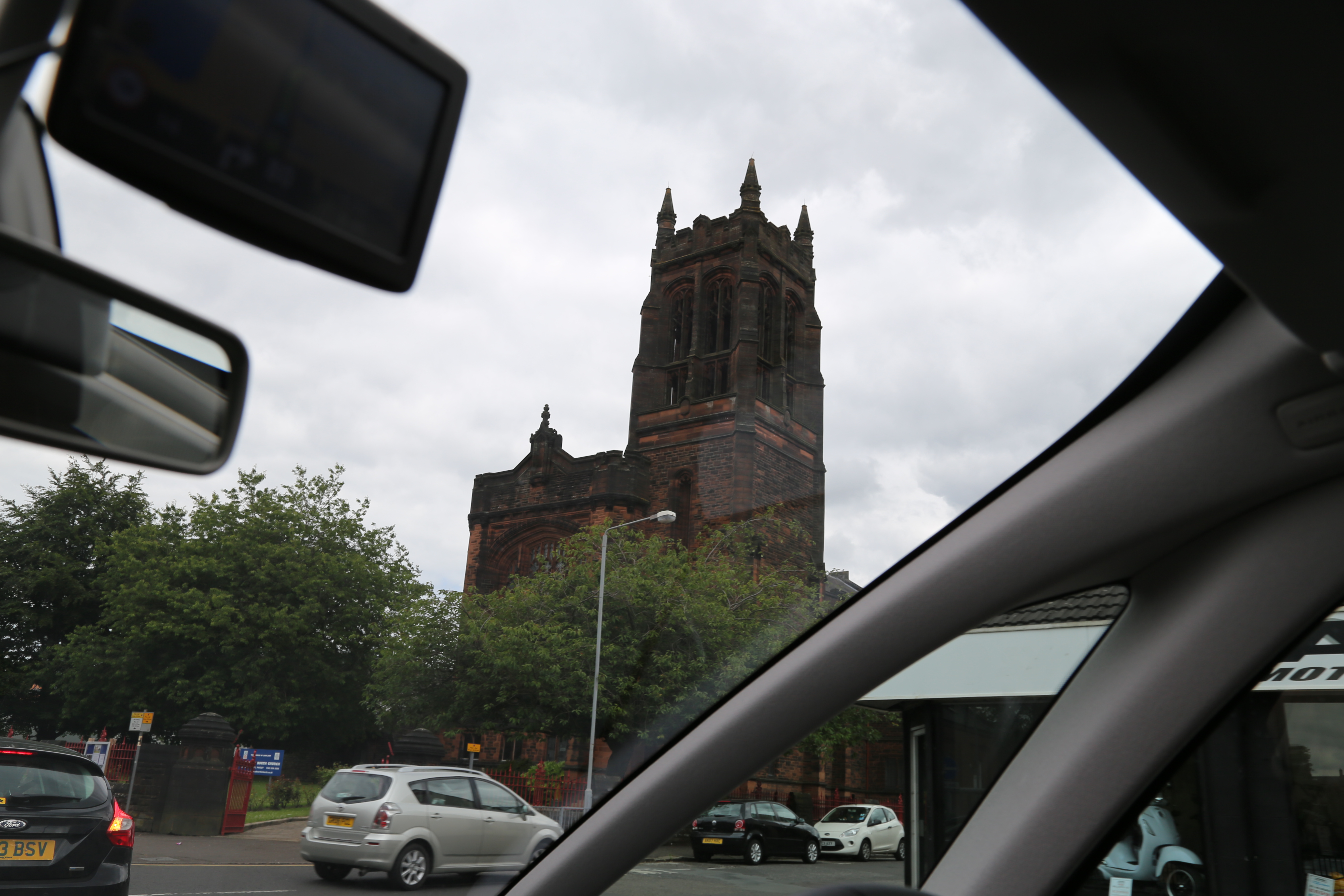 2014 Europe Trip Day 24 - Scotland (Crookston Castle, Paisley Missionary Flat (Walker Street), Lawn Bowling Pitch, Irn Bru, Church of the Holy Rude, Stirling Castle, 2014 Pipefest Stirling)