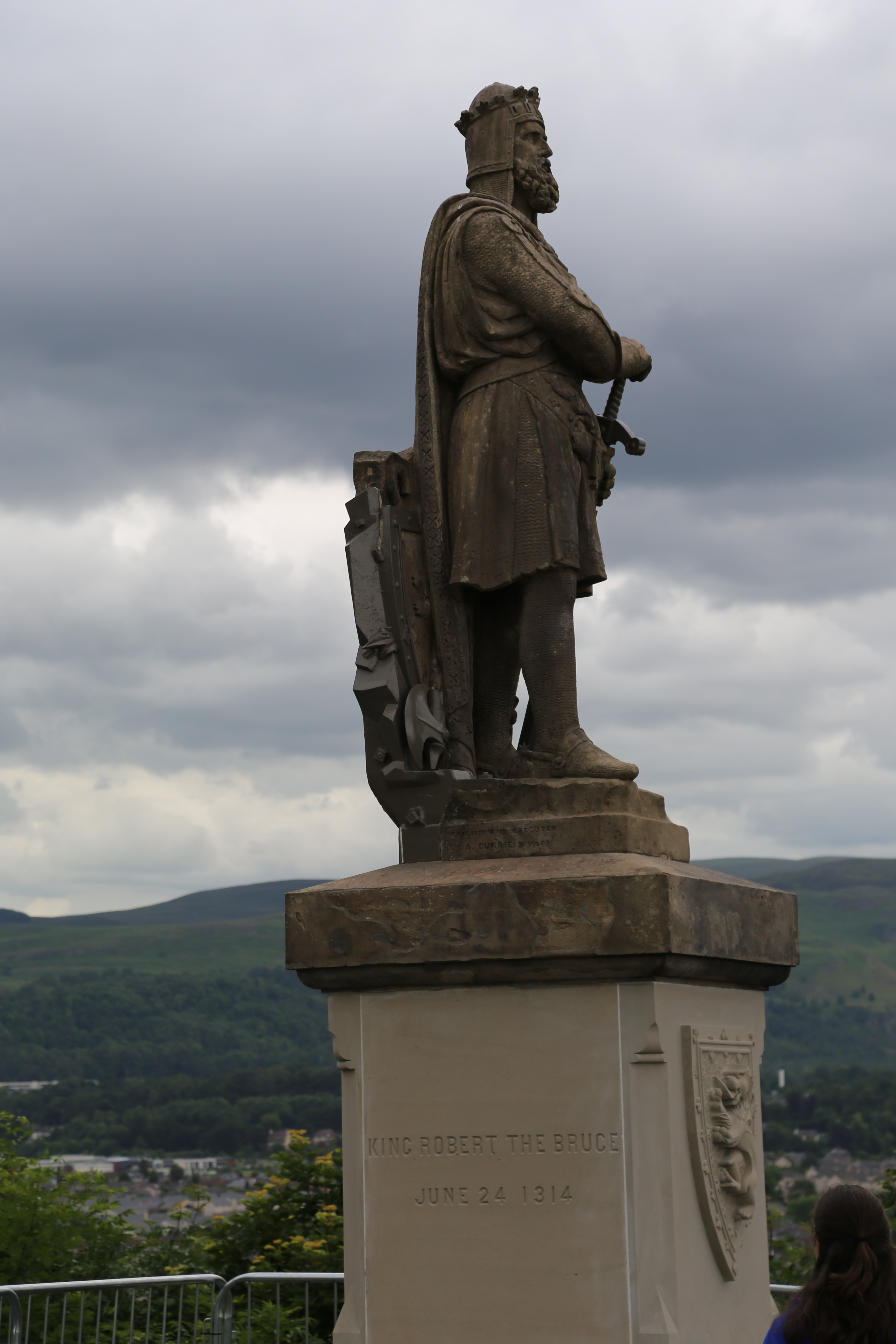 2014 Europe Trip Day 24 - Scotland (Crookston Castle, Paisley Missionary Flat (Walker Street), Lawn Bowling Pitch, Irn Bru, Church of the Holy Rude, Stirling Castle, 2014 Pipefest Stirling)