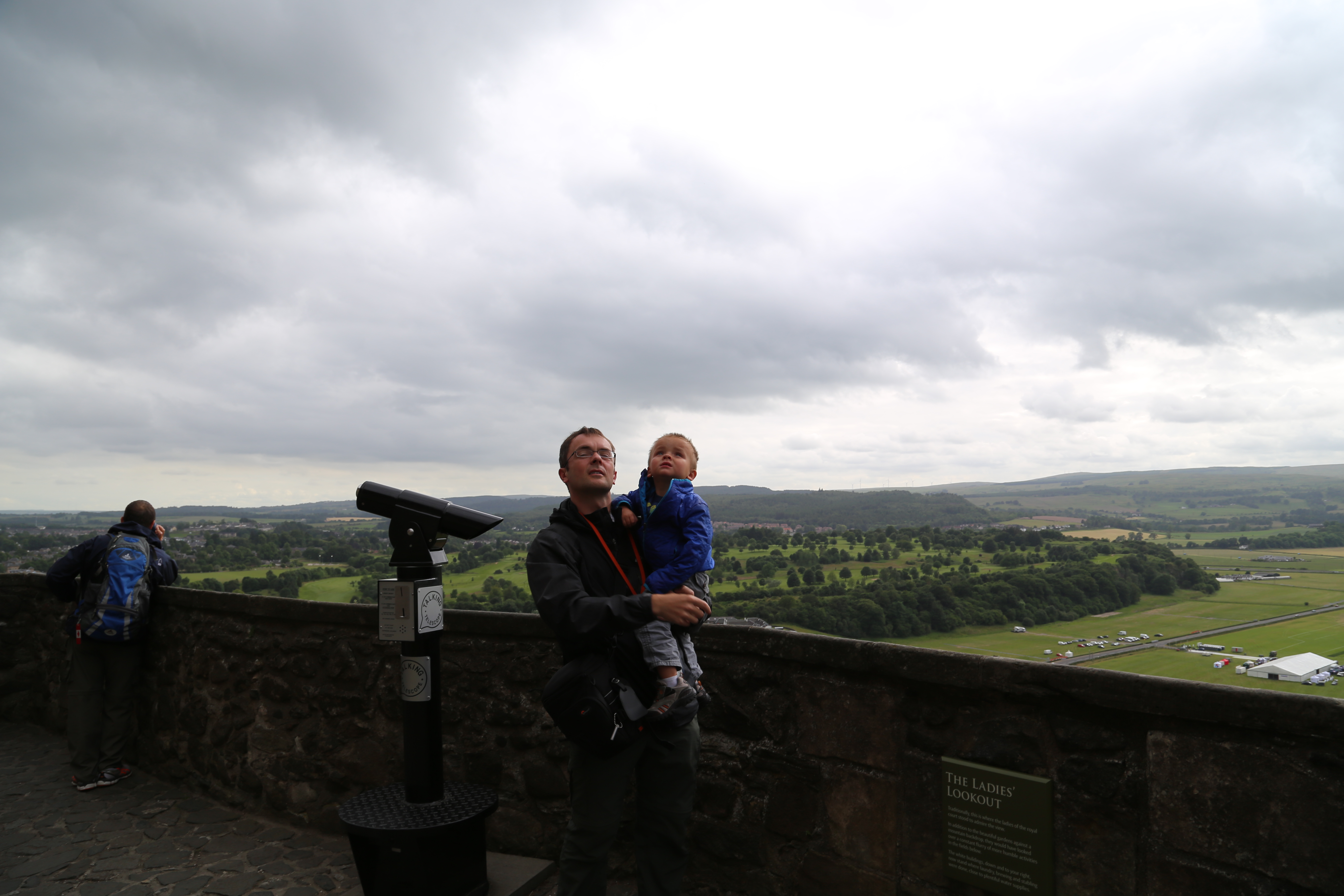 2014 Europe Trip Day 24 - Scotland (Crookston Castle, Paisley Missionary Flat (Walker Street), Lawn Bowling Pitch, Irn Bru, Church of the Holy Rude, Stirling Castle, 2014 Pipefest Stirling)