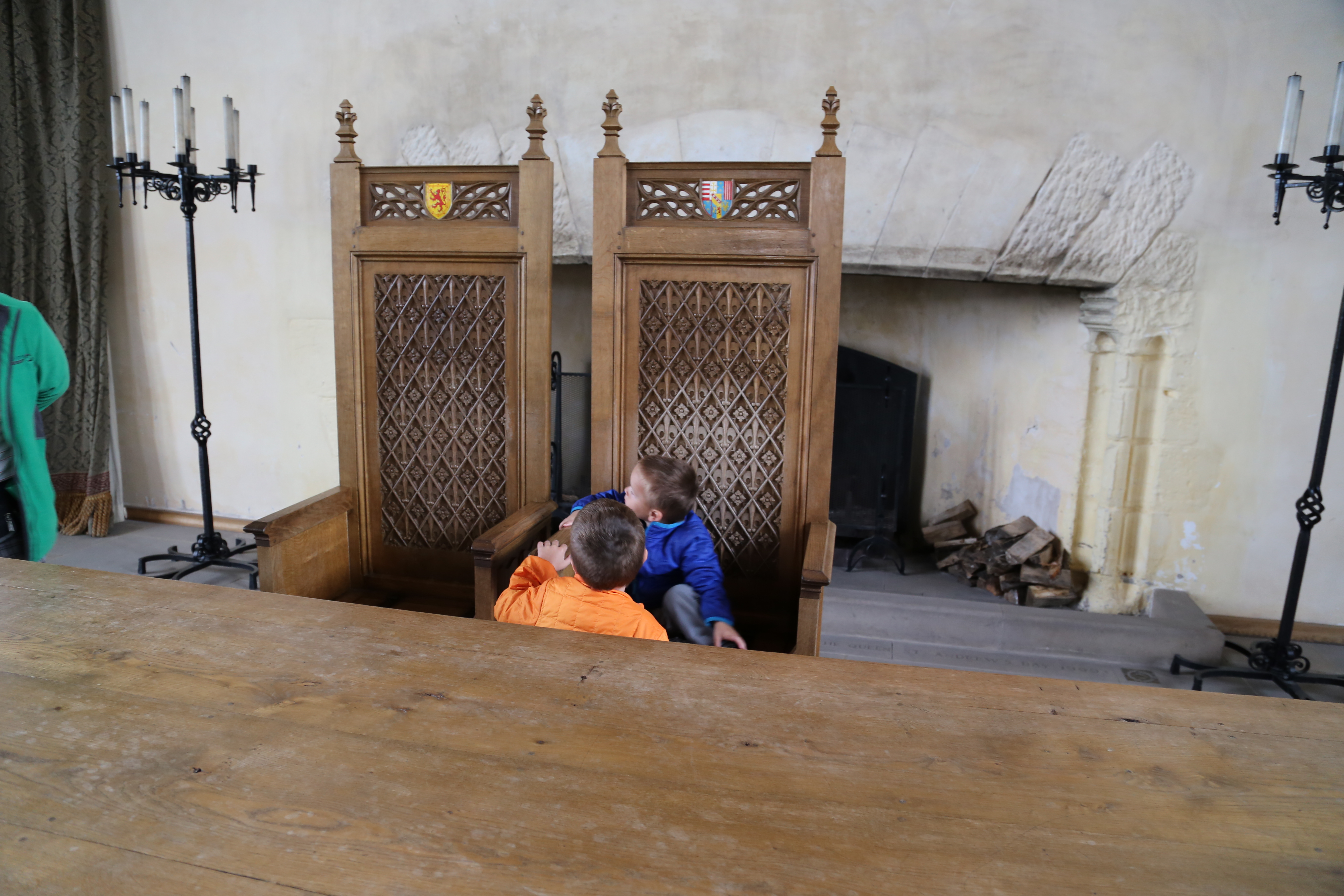 2014 Europe Trip Day 24 - Scotland (Crookston Castle, Paisley Missionary Flat (Walker Street), Lawn Bowling Pitch, Irn Bru, Church of the Holy Rude, Stirling Castle, 2014 Pipefest Stirling)