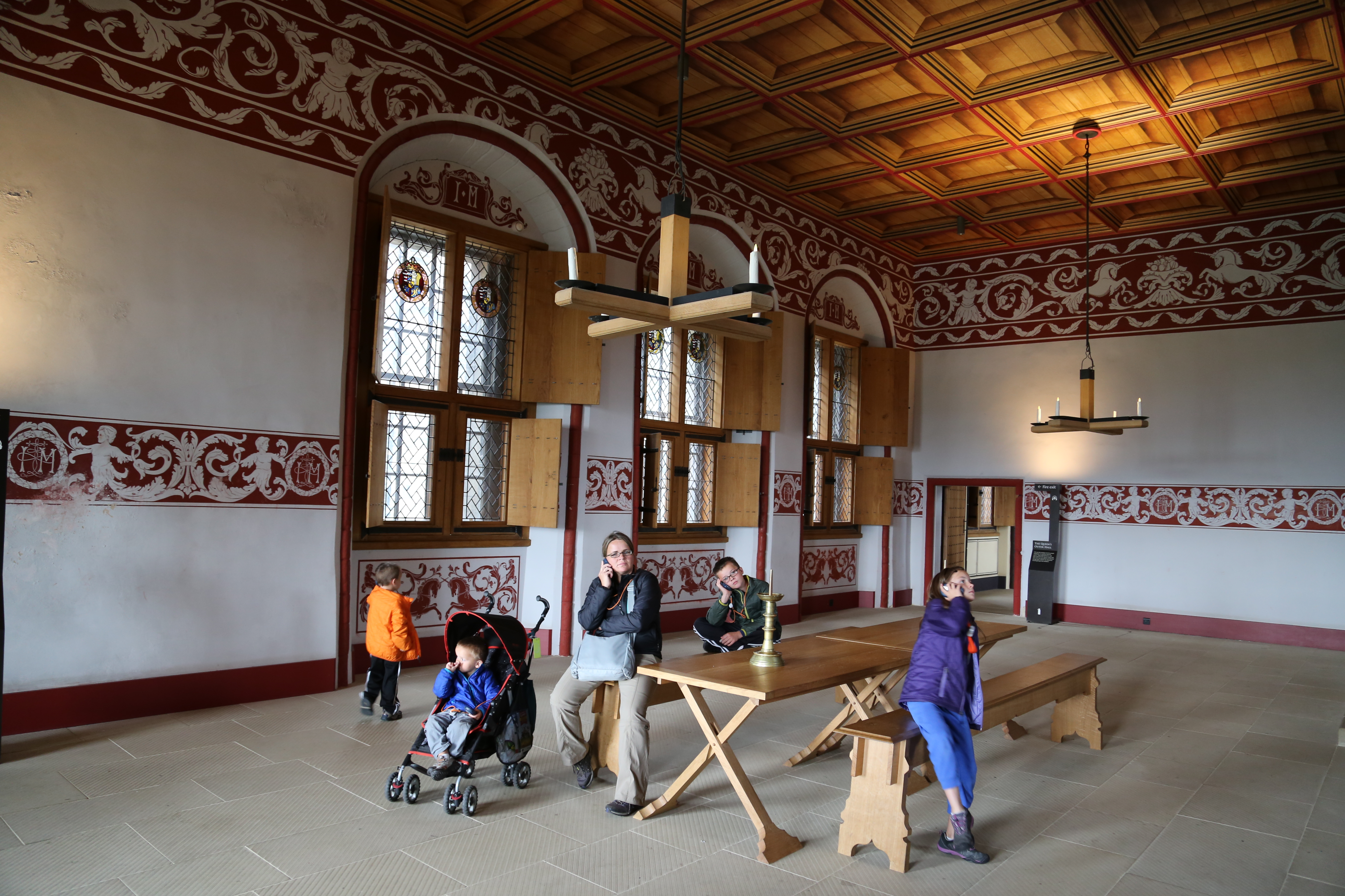 2014 Europe Trip Day 24 - Scotland (Crookston Castle, Paisley Missionary Flat (Walker Street), Lawn Bowling Pitch, Irn Bru, Church of the Holy Rude, Stirling Castle, 2014 Pipefest Stirling)