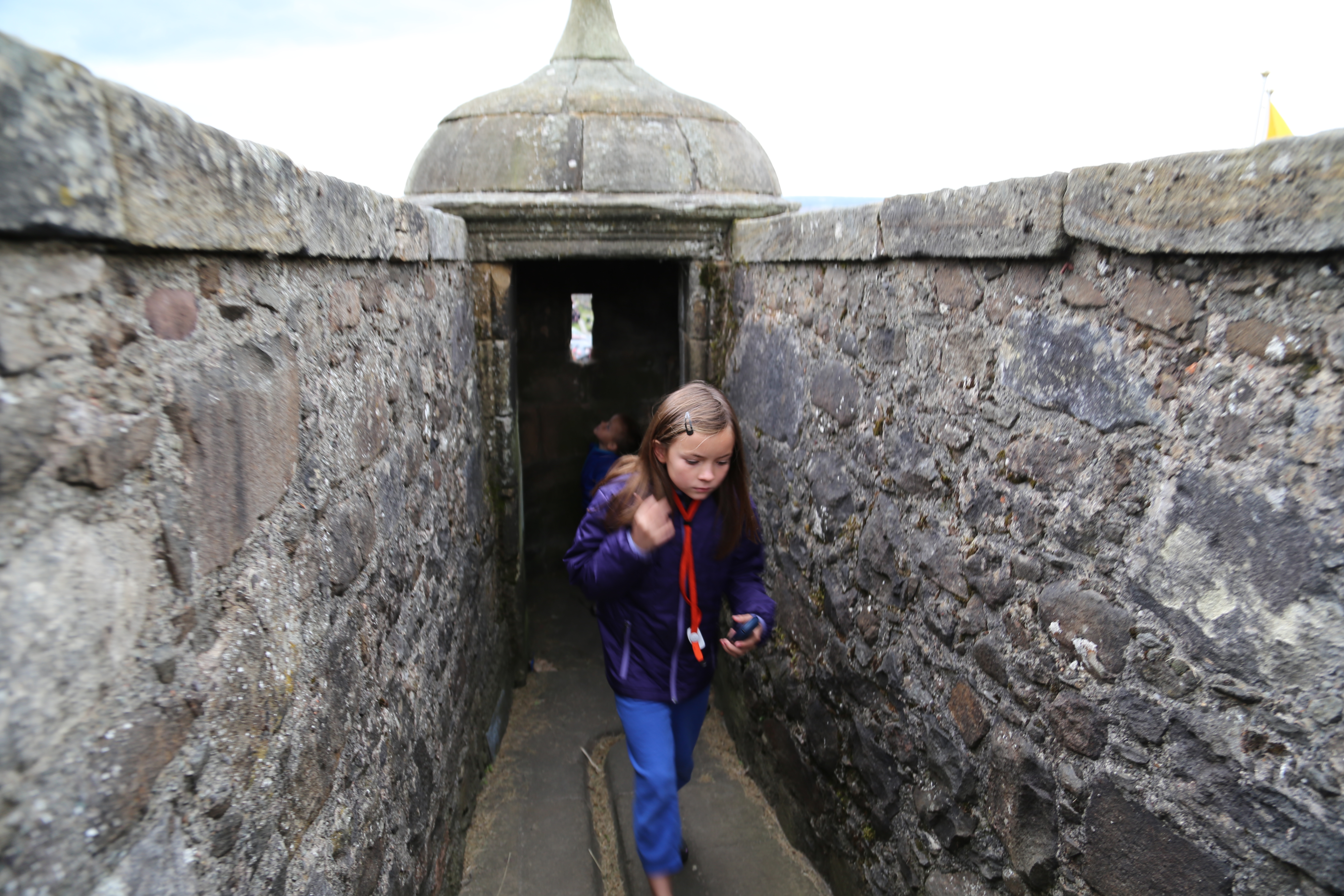 2014 Europe Trip Day 24 - Scotland (Crookston Castle, Paisley Missionary Flat (Walker Street), Lawn Bowling Pitch, Irn Bru, Church of the Holy Rude, Stirling Castle, 2014 Pipefest Stirling)
