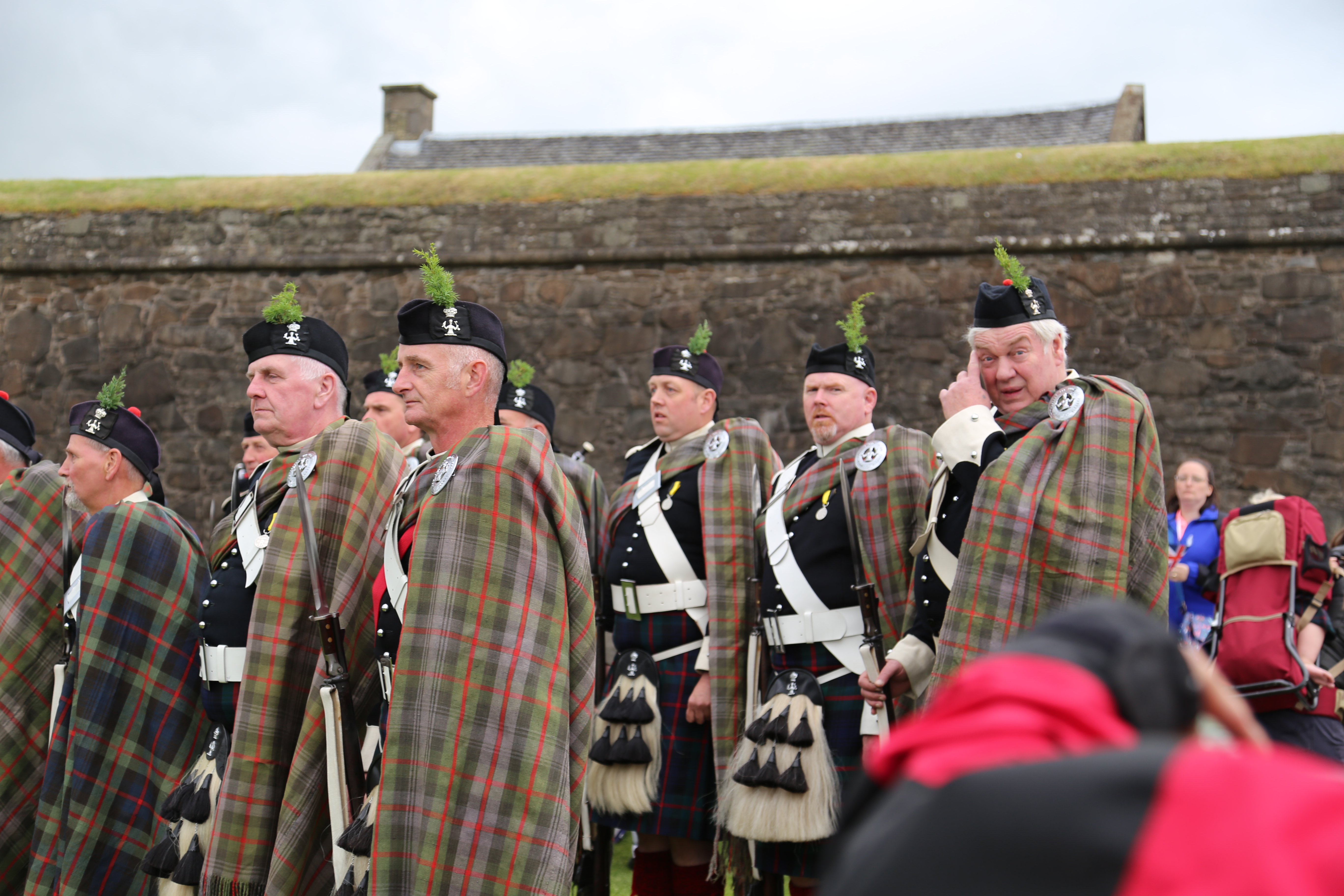 2014 Europe Trip Day 24 - Scotland (Crookston Castle, Paisley Missionary Flat (Walker Street), Lawn Bowling Pitch, Irn Bru, Church of the Holy Rude, Stirling Castle, 2014 Pipefest Stirling)