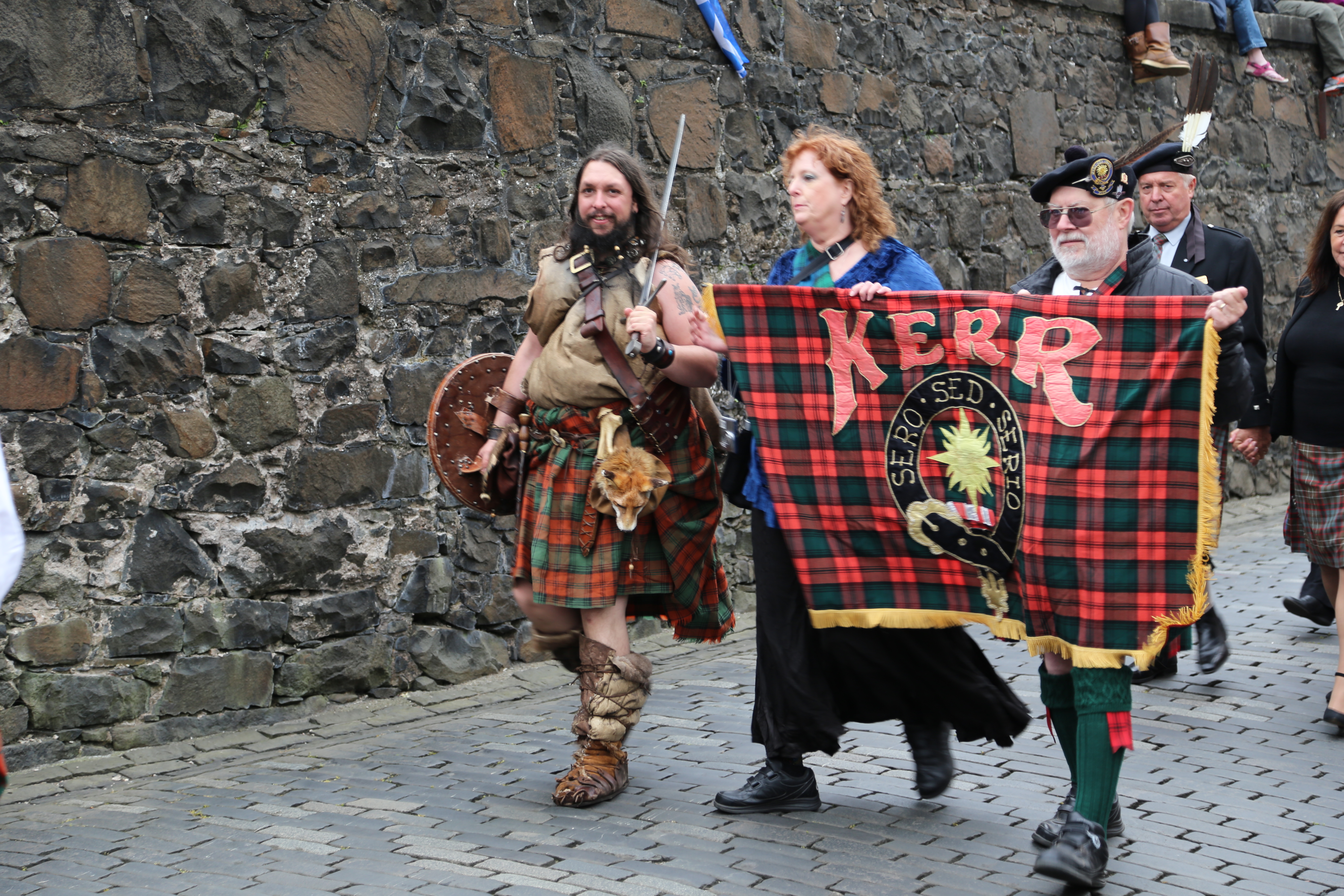 2014 Europe Trip Day 24 - Scotland (Crookston Castle, Paisley Missionary Flat (Walker Street), Lawn Bowling Pitch, Irn Bru, Church of the Holy Rude, Stirling Castle, 2014 Pipefest Stirling)