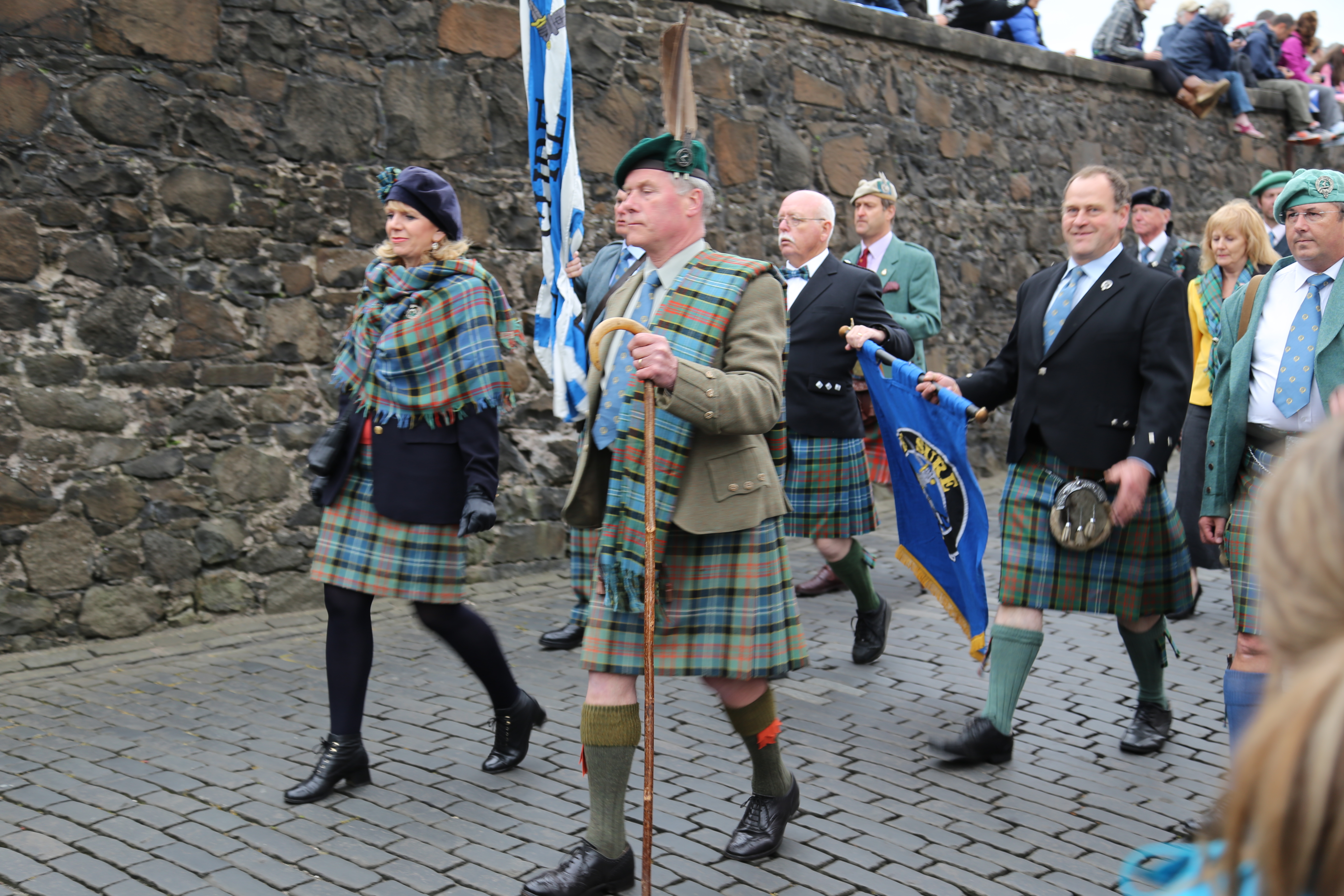 2014 Europe Trip Day 24 - Scotland (Crookston Castle, Paisley Missionary Flat (Walker Street), Lawn Bowling Pitch, Irn Bru, Church of the Holy Rude, Stirling Castle, 2014 Pipefest Stirling)