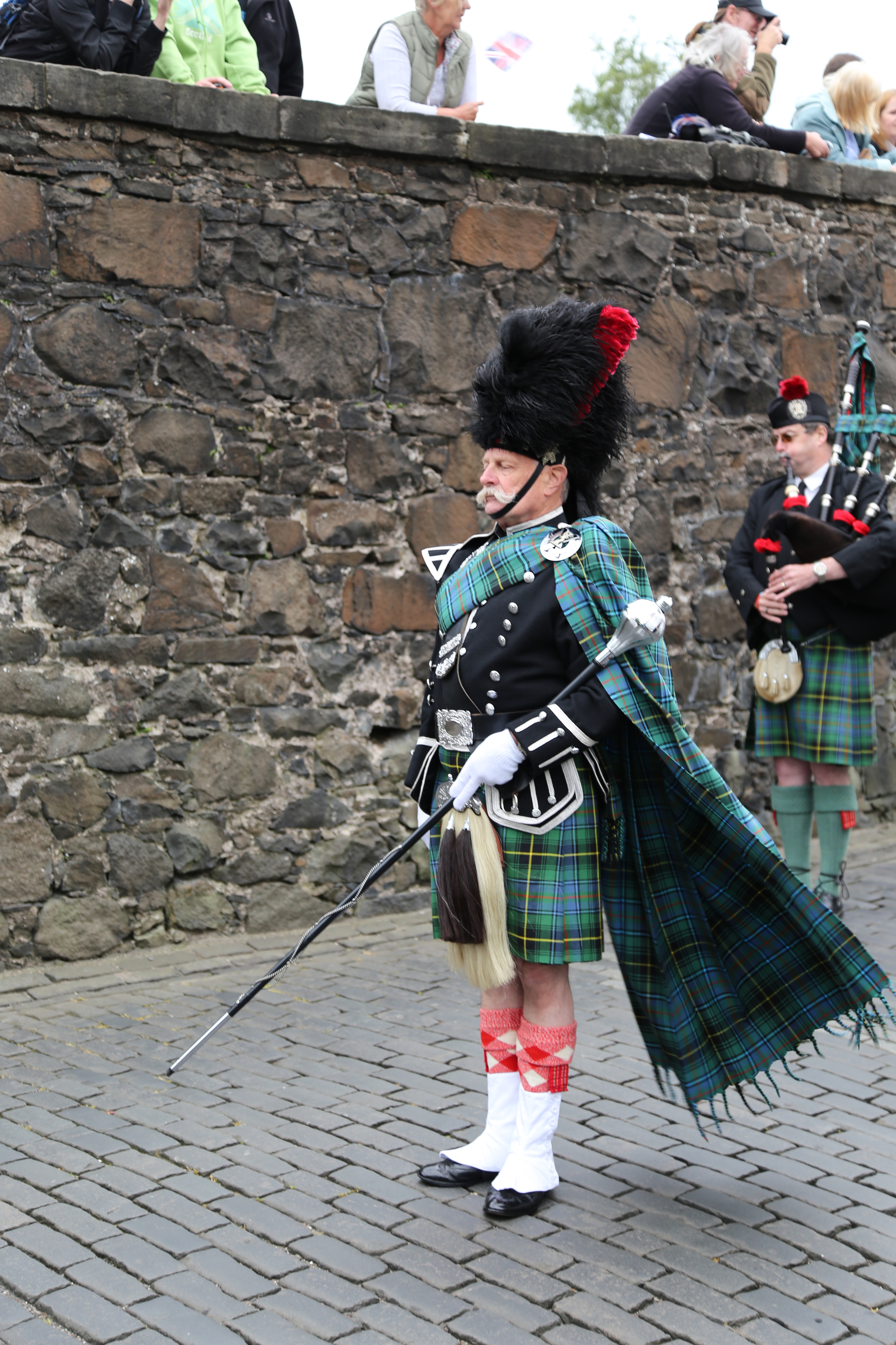 2014 Europe Trip Day 24 - Scotland (Crookston Castle, Paisley Missionary Flat (Walker Street), Lawn Bowling Pitch, Irn Bru, Church of the Holy Rude, Stirling Castle, 2014 Pipefest Stirling)