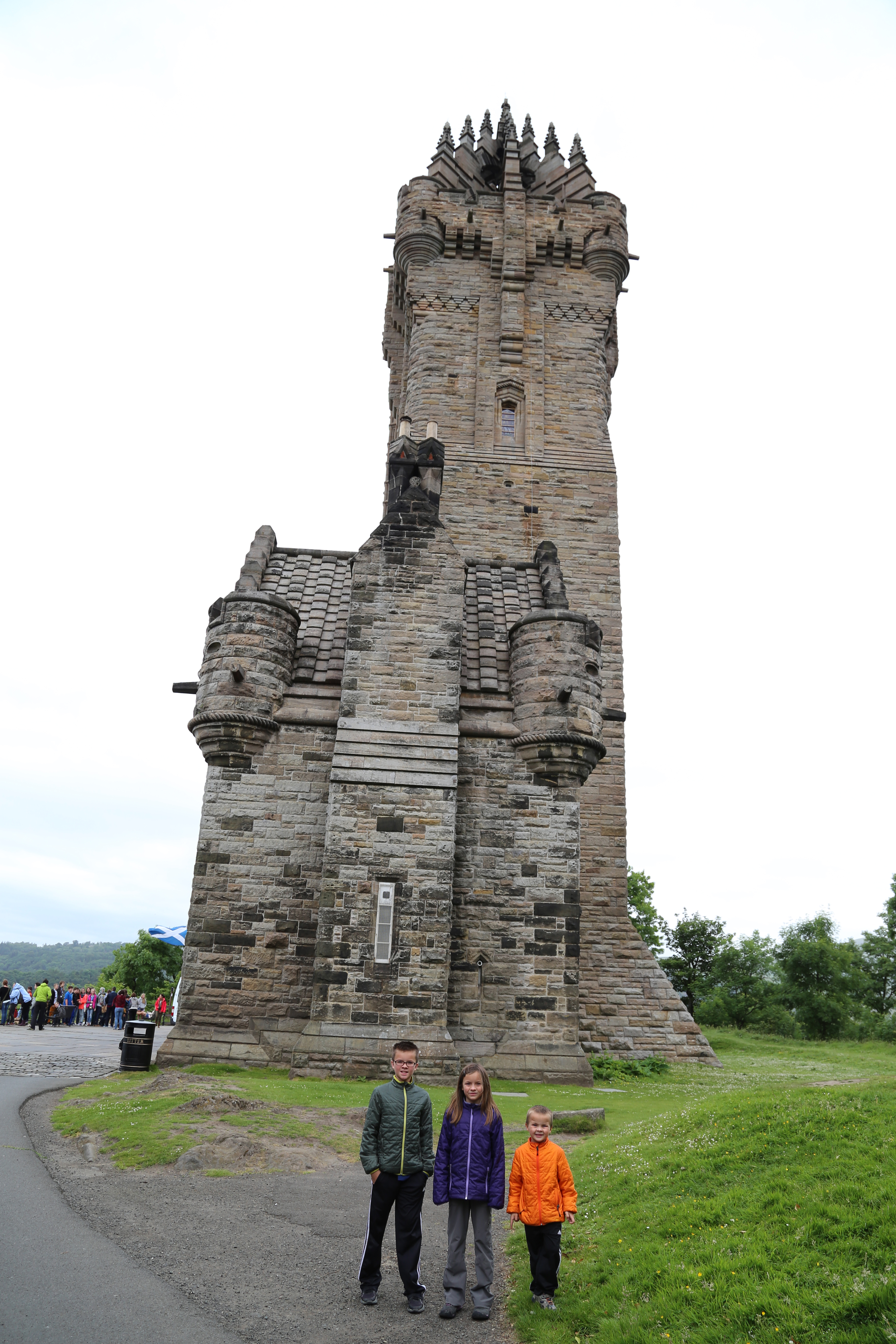 2014 Europe Trip Day 25 - Scotland (Stirling Monument, Doune Castle (Monty Python Castle), Loch Lomond, Ben Lomond, Inverary Castle, Crisps, Tunnock's, Oban Ferry to Isle of Mull, Duart Castle, Argyll Arms Hotel, Haggis, Neeps, & Tatties, Ardachy House)