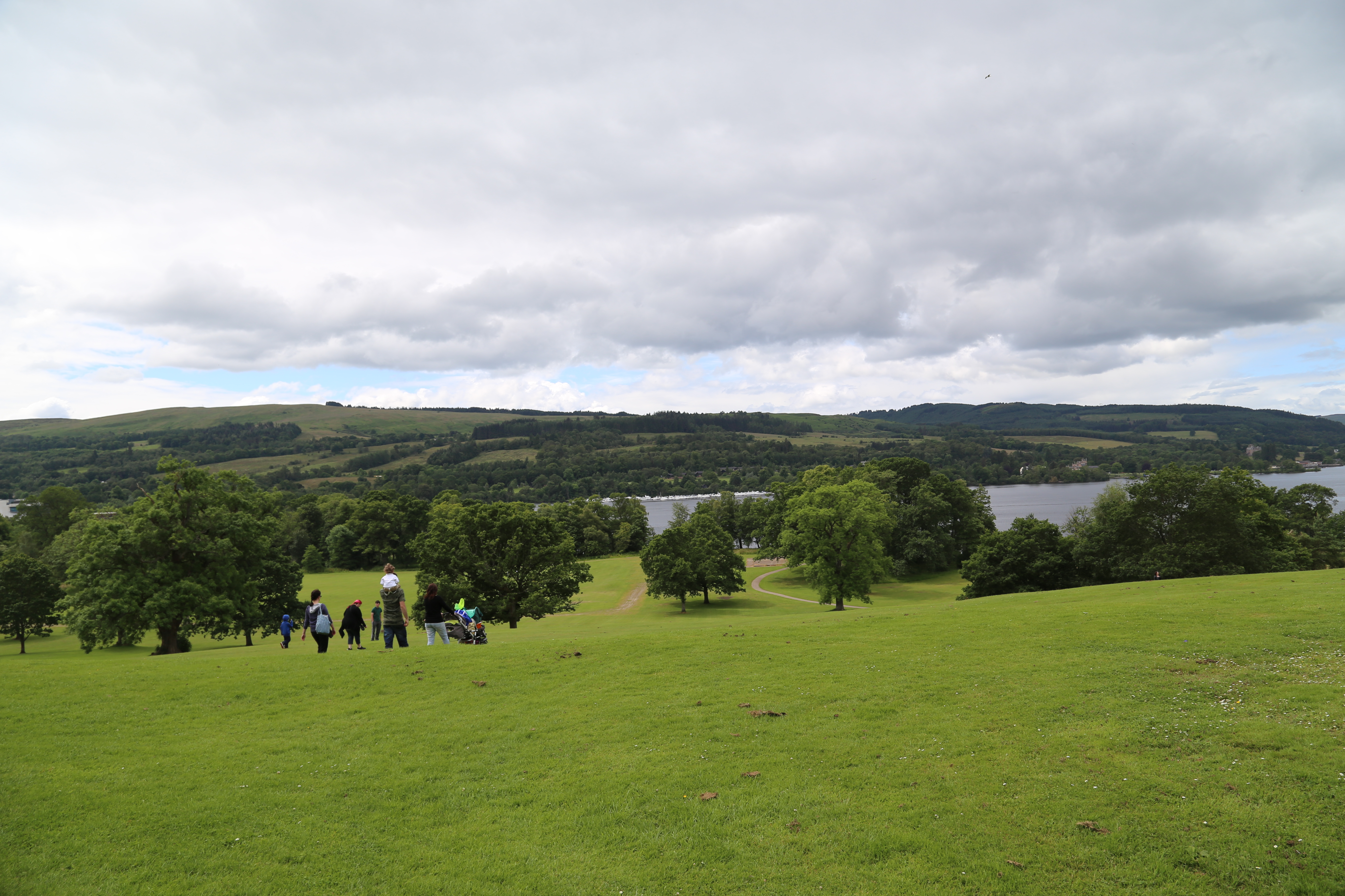 2014 Europe Trip Day 25 - Scotland (Stirling Monument, Doune Castle (Monty Python Castle), Loch Lomond, Ben Lomond, Inverary Castle, Crisps, Tunnock's, Oban Ferry to Isle of Mull, Duart Castle, Argyll Arms Hotel, Haggis, Neeps, & Tatties, Ardachy House)