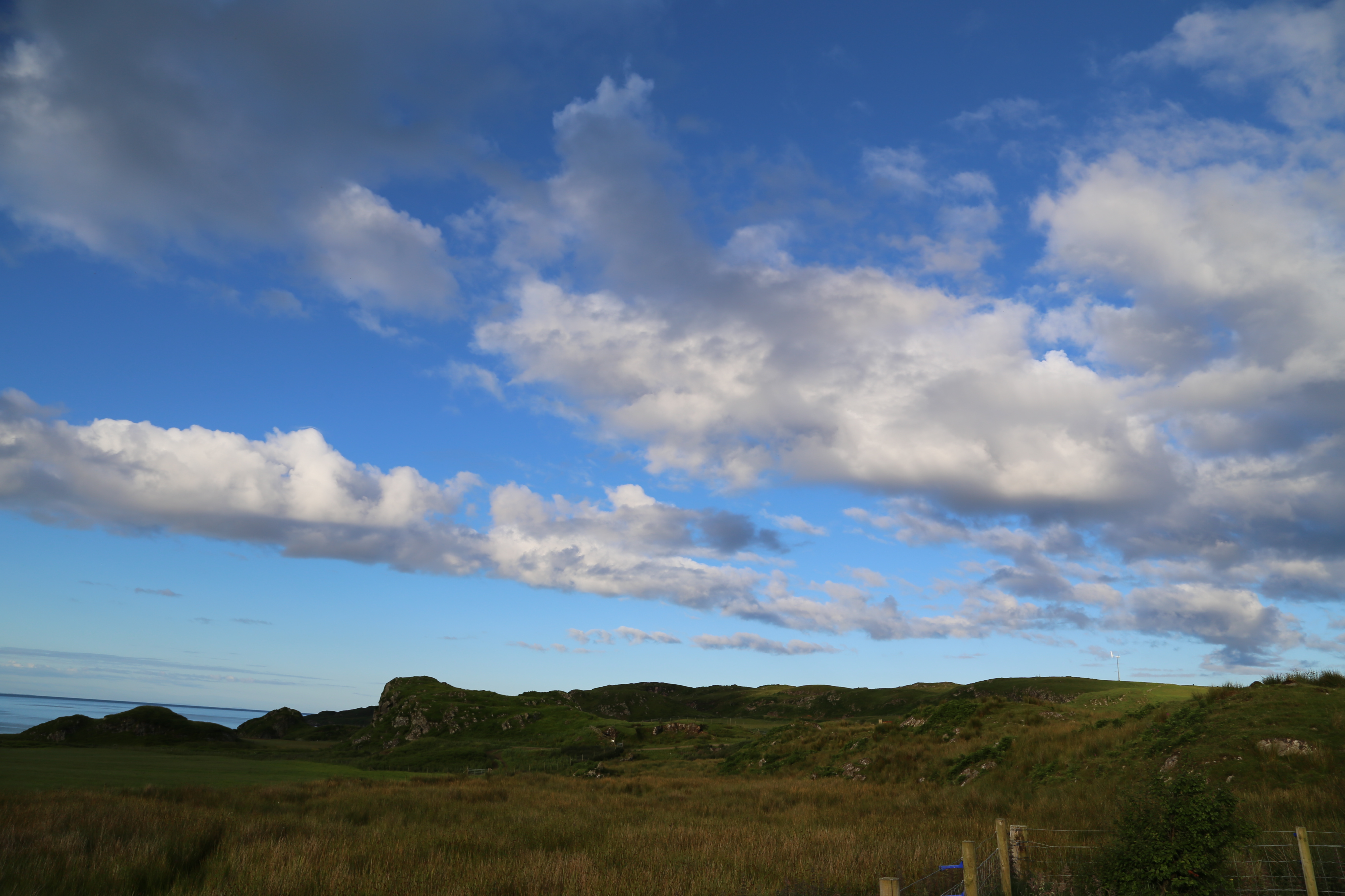 2014 Europe Trip Day 26 - Scotland (Ardachy House Yurt, Heilan' Coo, Fionnphort-Iona Ferry, Iona Nunnery, Iona Abbey (Britain Christianity Birthplace), Scottish Heather, Tobermory-Kilchoan Ferry, Castle Tioram, Glenfinnan Monument, Biting Midges!)