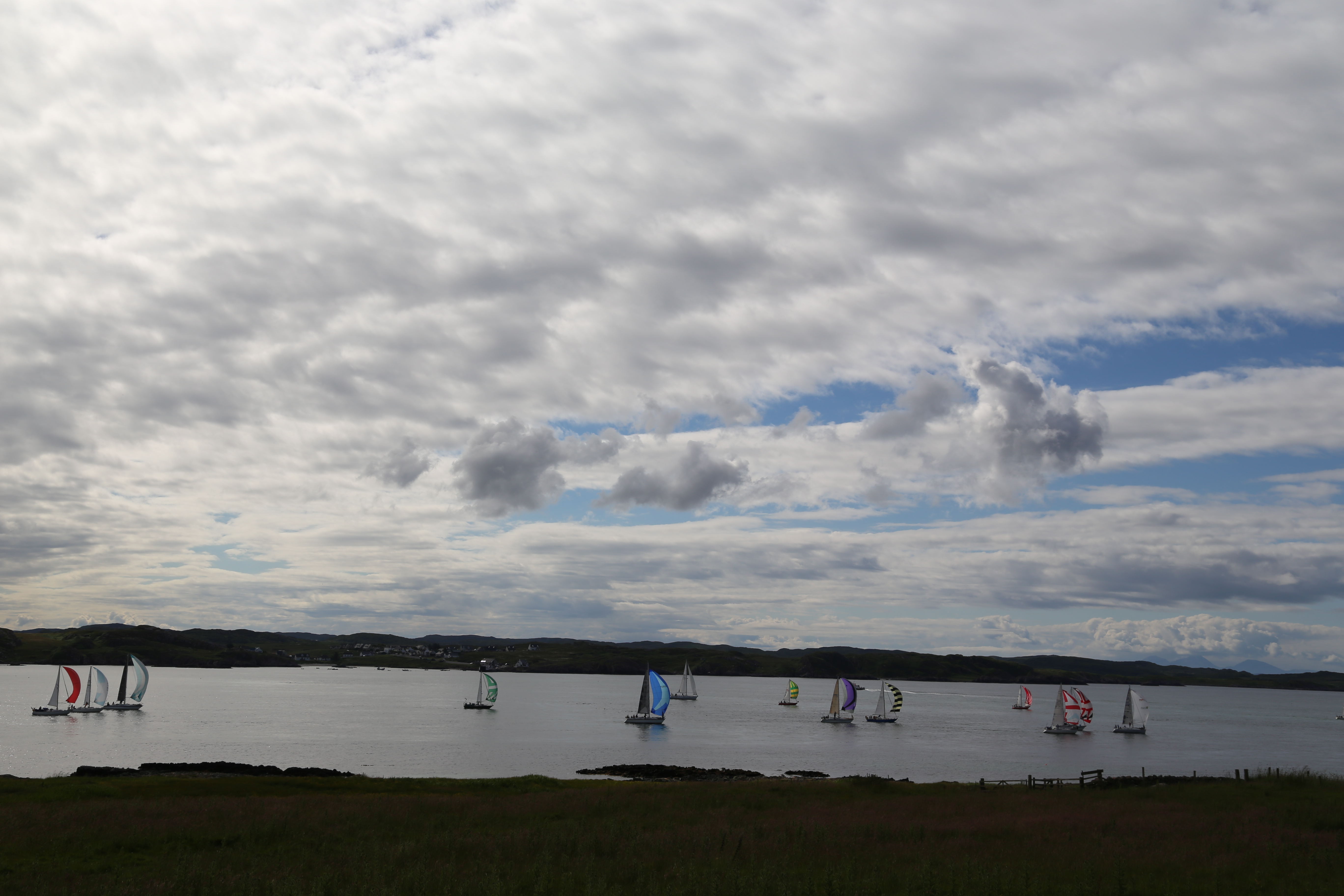 2014 Europe Trip Day 26 - Scotland (Ardachy House Yurt, Heilan' Coo, Fionnphort-Iona Ferry, Iona Nunnery, Iona Abbey (Britain Christianity Birthplace), Scottish Heather, Tobermory-Kilchoan Ferry, Castle Tioram, Glenfinnan Monument, Biting Midges!)