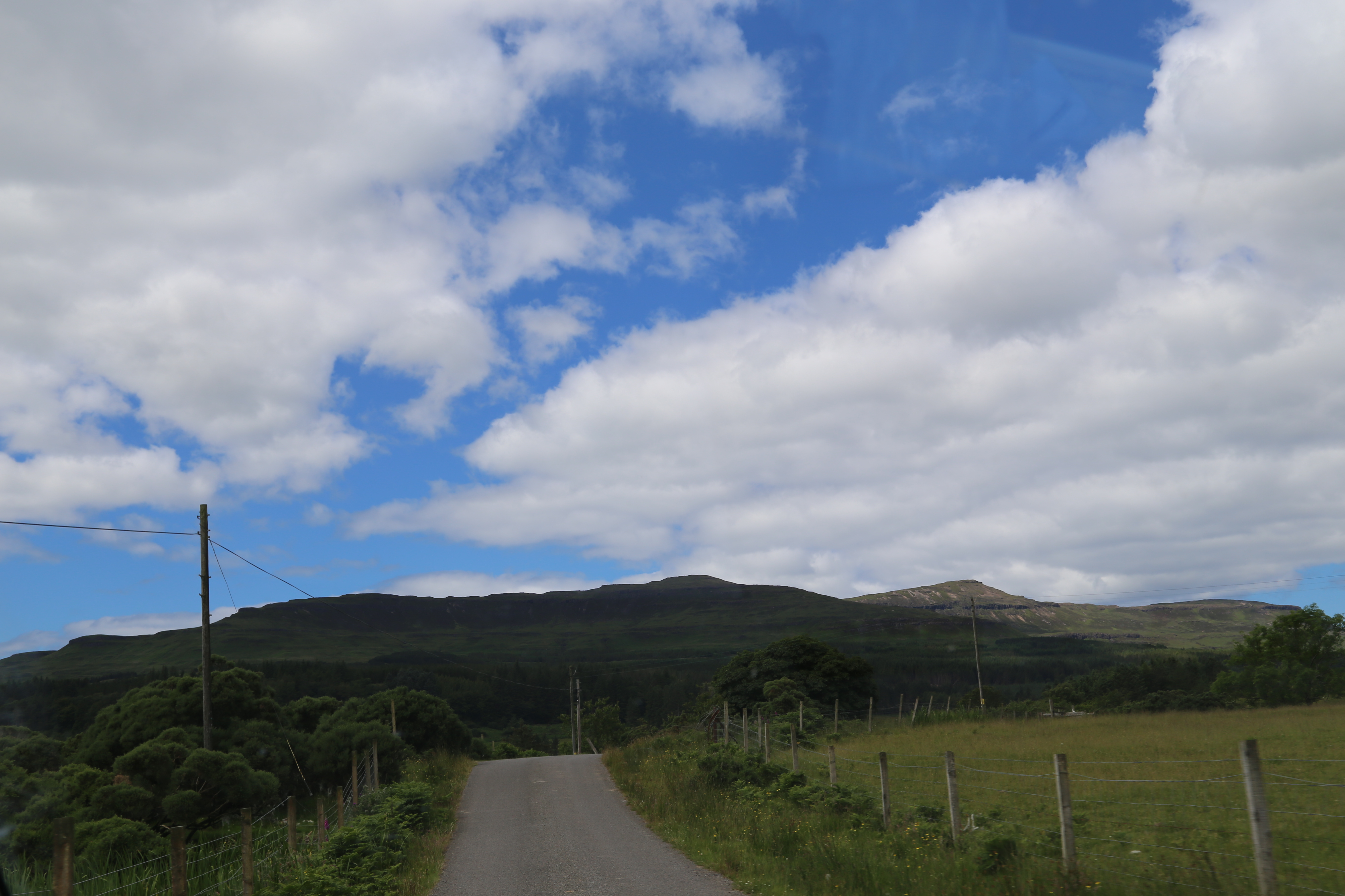 2014 Europe Trip Day 26 - Scotland (Ardachy House Yurt, Heilan' Coo, Fionnphort-Iona Ferry, Iona Nunnery, Iona Abbey (Britain Christianity Birthplace), Scottish Heather, Tobermory-Kilchoan Ferry, Castle Tioram, Glenfinnan Monument, Biting Midges!)