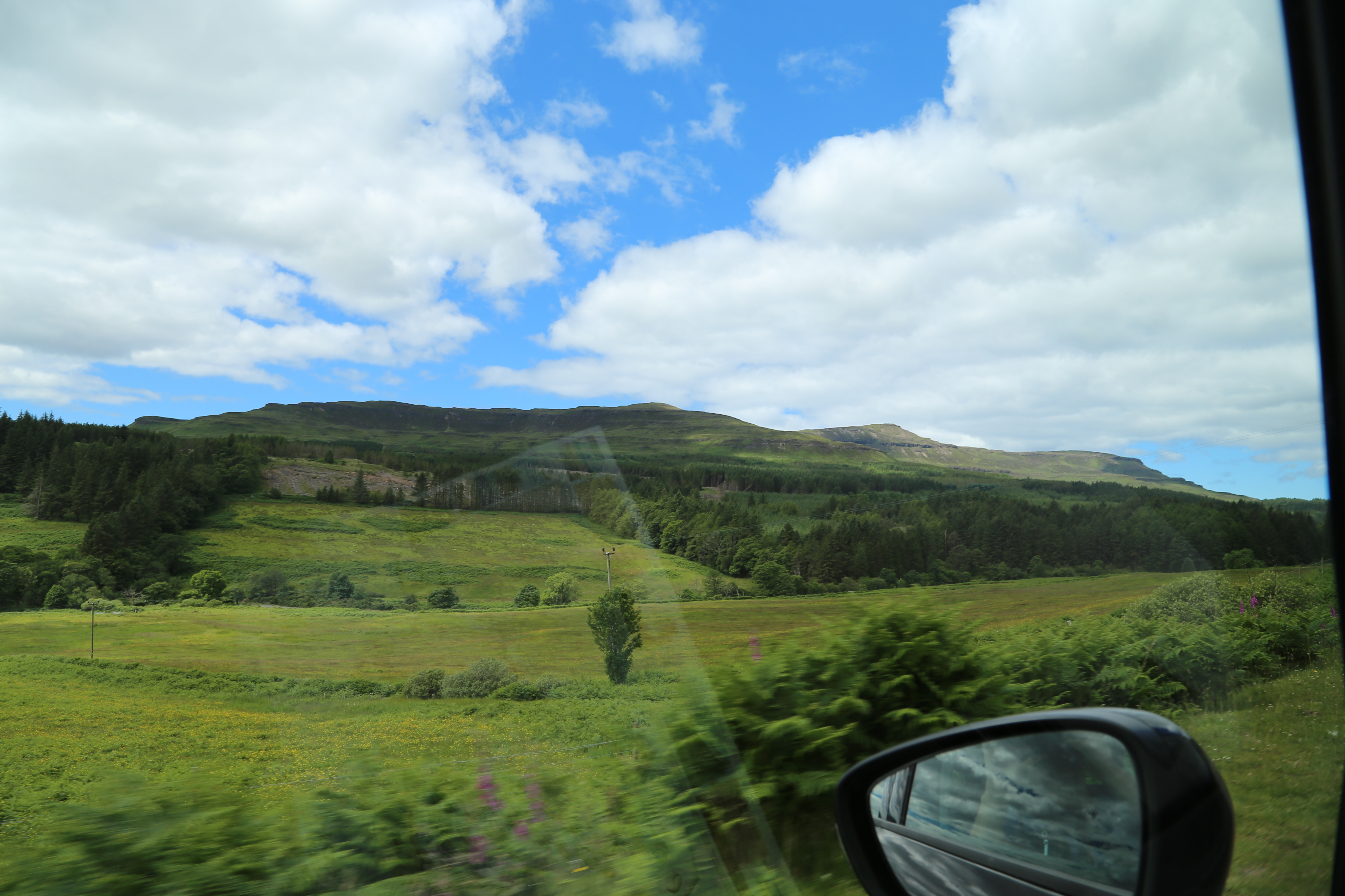 2014 Europe Trip Day 26 - Scotland (Ardachy House Yurt, Heilan' Coo, Fionnphort-Iona Ferry, Iona Nunnery, Iona Abbey (Britain Christianity Birthplace), Scottish Heather, Tobermory-Kilchoan Ferry, Castle Tioram, Glenfinnan Monument, Biting Midges!)