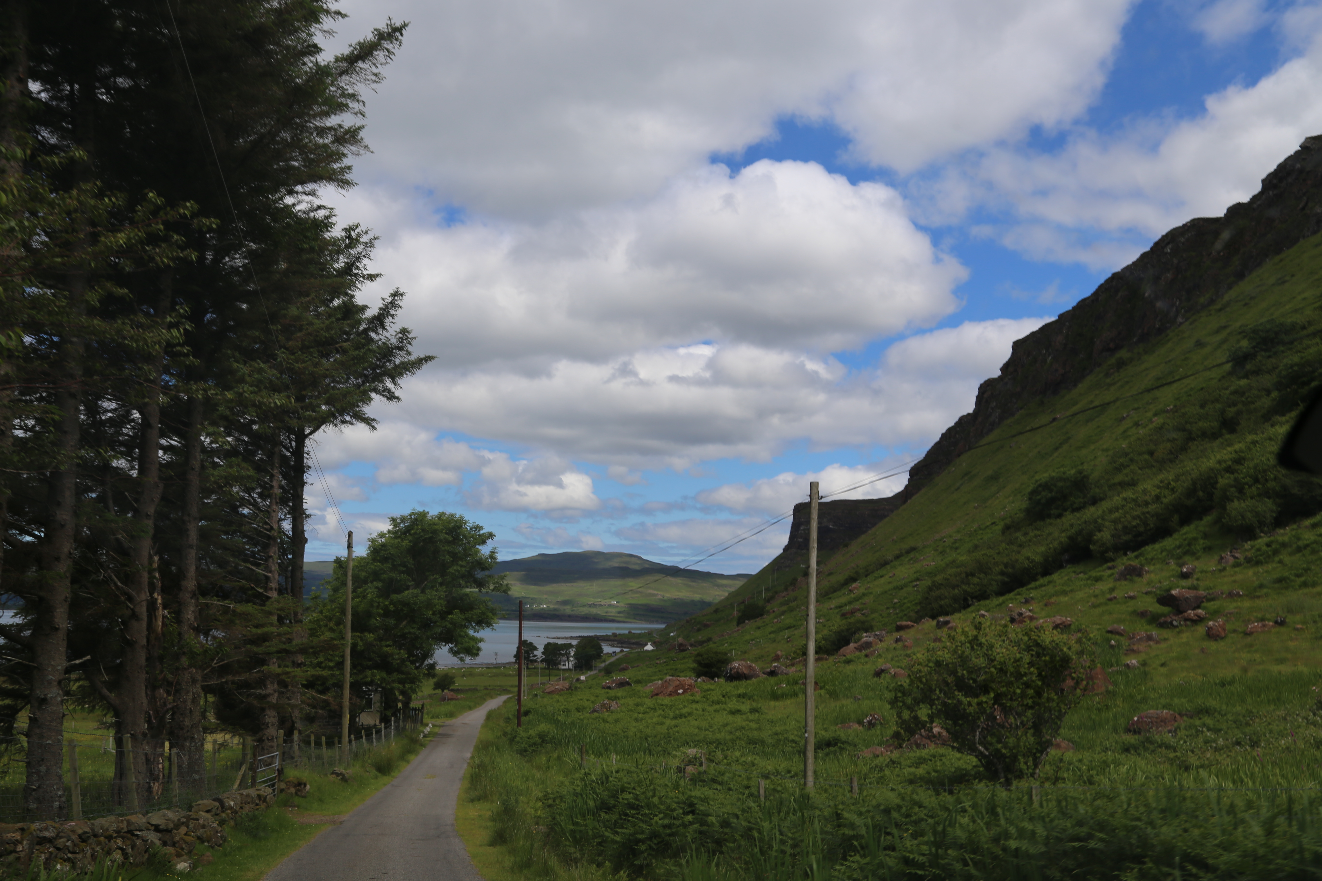 2014 Europe Trip Day 26 - Scotland (Ardachy House Yurt, Heilan' Coo, Fionnphort-Iona Ferry, Iona Nunnery, Iona Abbey (Britain Christianity Birthplace), Scottish Heather, Tobermory-Kilchoan Ferry, Castle Tioram, Glenfinnan Monument, Biting Midges!)