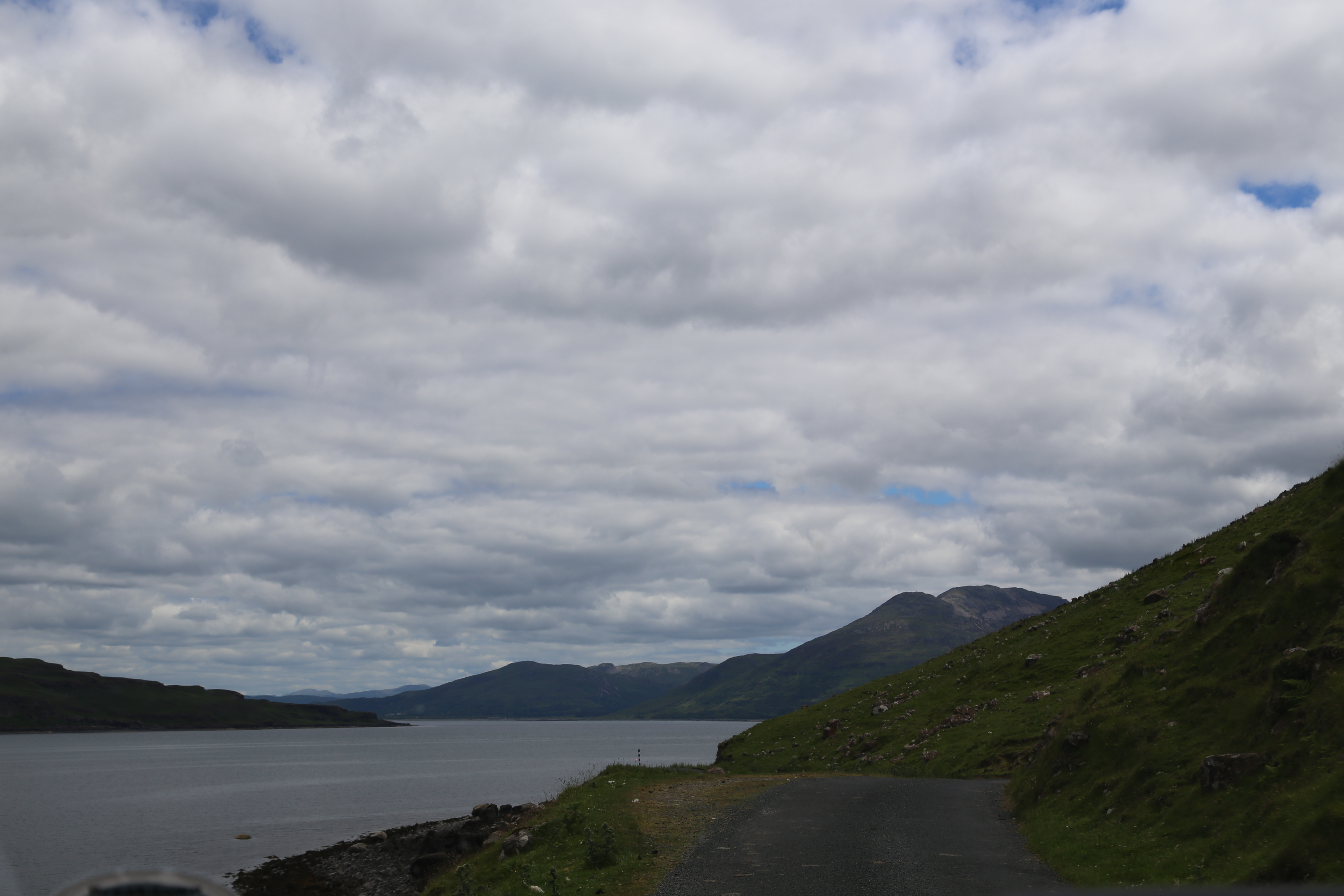 2014 Europe Trip Day 26 - Scotland (Ardachy House Yurt, Heilan' Coo, Fionnphort-Iona Ferry, Iona Nunnery, Iona Abbey (Britain Christianity Birthplace), Scottish Heather, Tobermory-Kilchoan Ferry, Castle Tioram, Glenfinnan Monument, Biting Midges!)