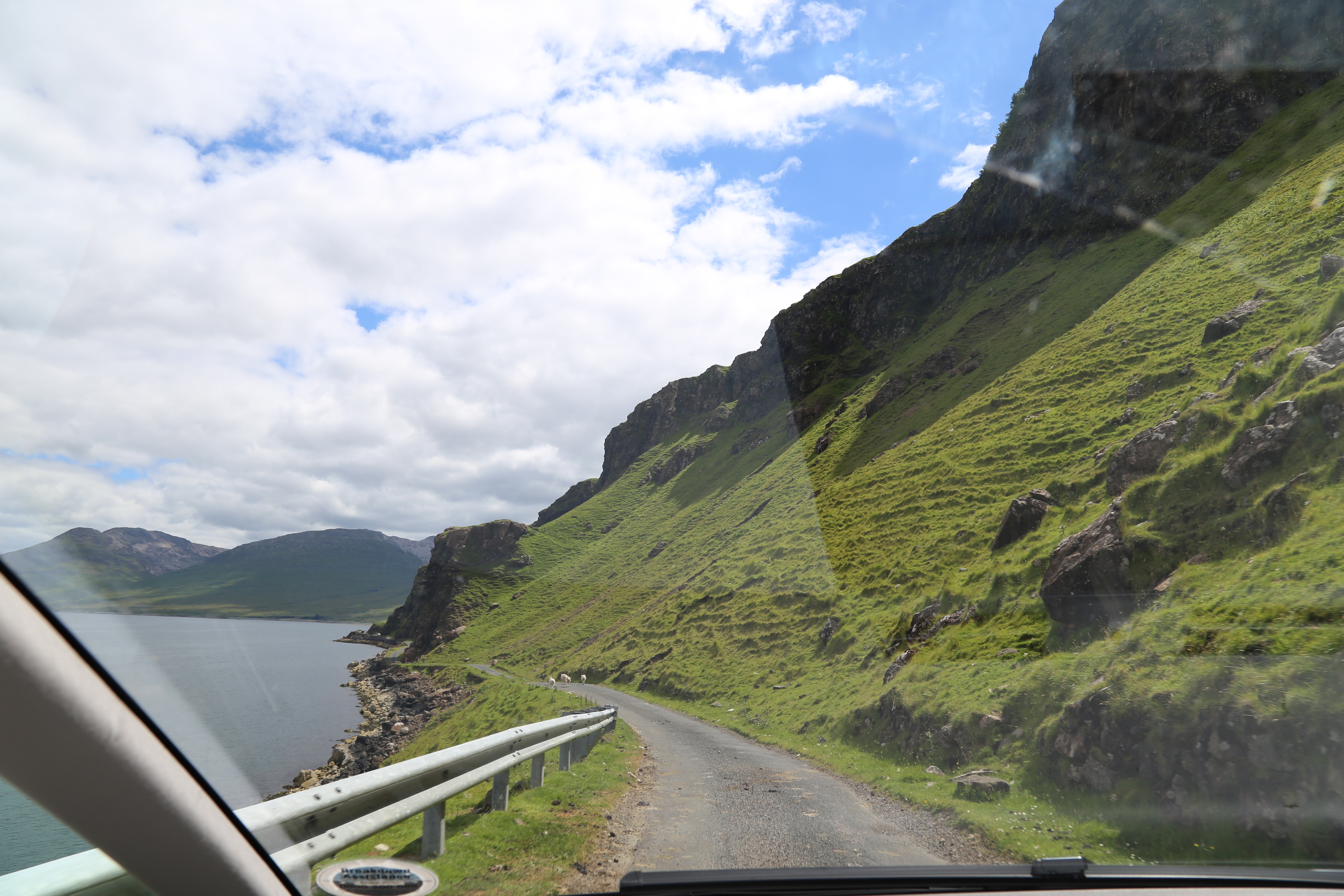 2014 Europe Trip Day 26 - Scotland (Ardachy House Yurt, Heilan' Coo, Fionnphort-Iona Ferry, Iona Nunnery, Iona Abbey (Britain Christianity Birthplace), Scottish Heather, Tobermory-Kilchoan Ferry, Castle Tioram, Glenfinnan Monument, Biting Midges!)