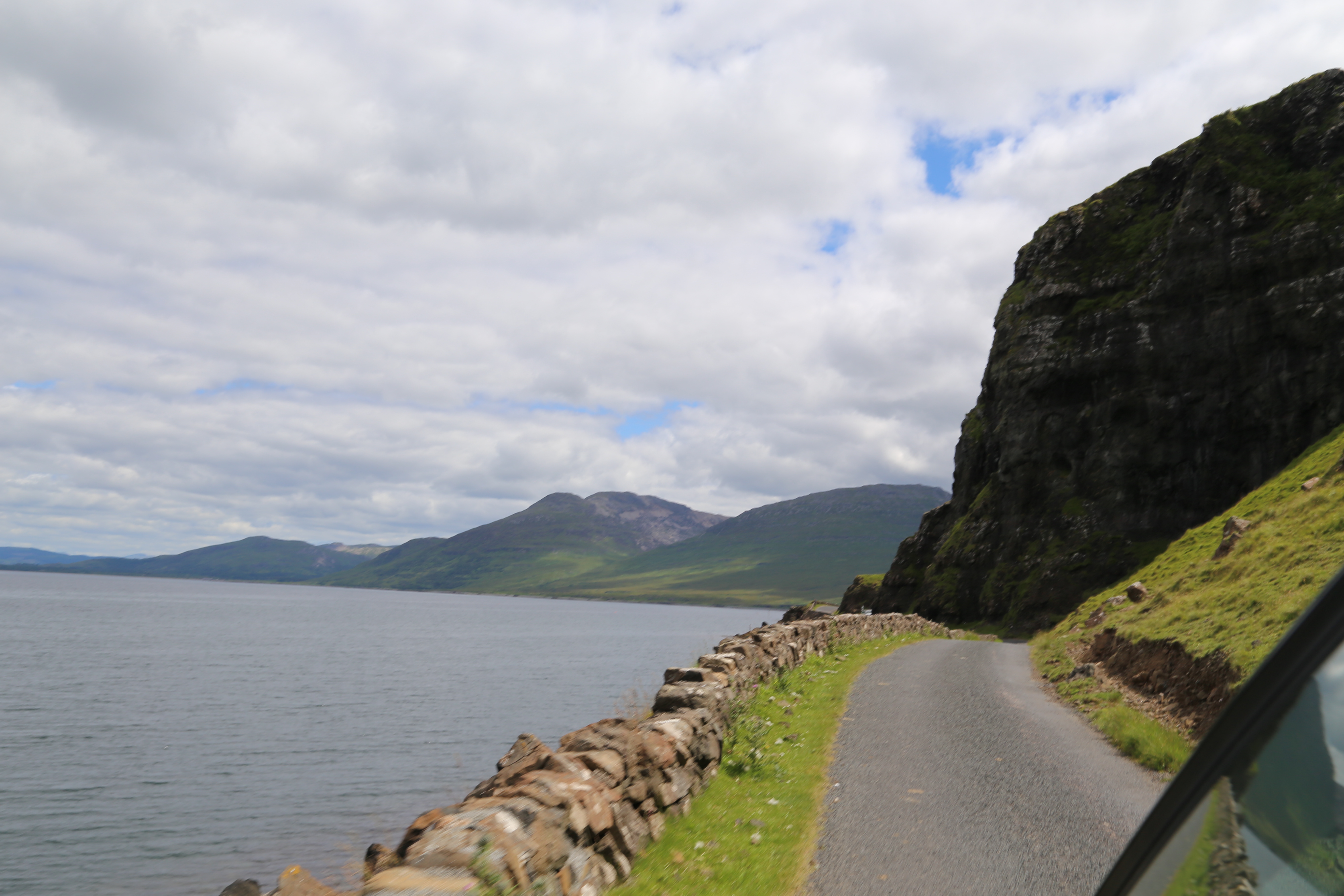 2014 Europe Trip Day 26 - Scotland (Ardachy House Yurt, Heilan' Coo, Fionnphort-Iona Ferry, Iona Nunnery, Iona Abbey (Britain Christianity Birthplace), Scottish Heather, Tobermory-Kilchoan Ferry, Castle Tioram, Glenfinnan Monument, Biting Midges!)