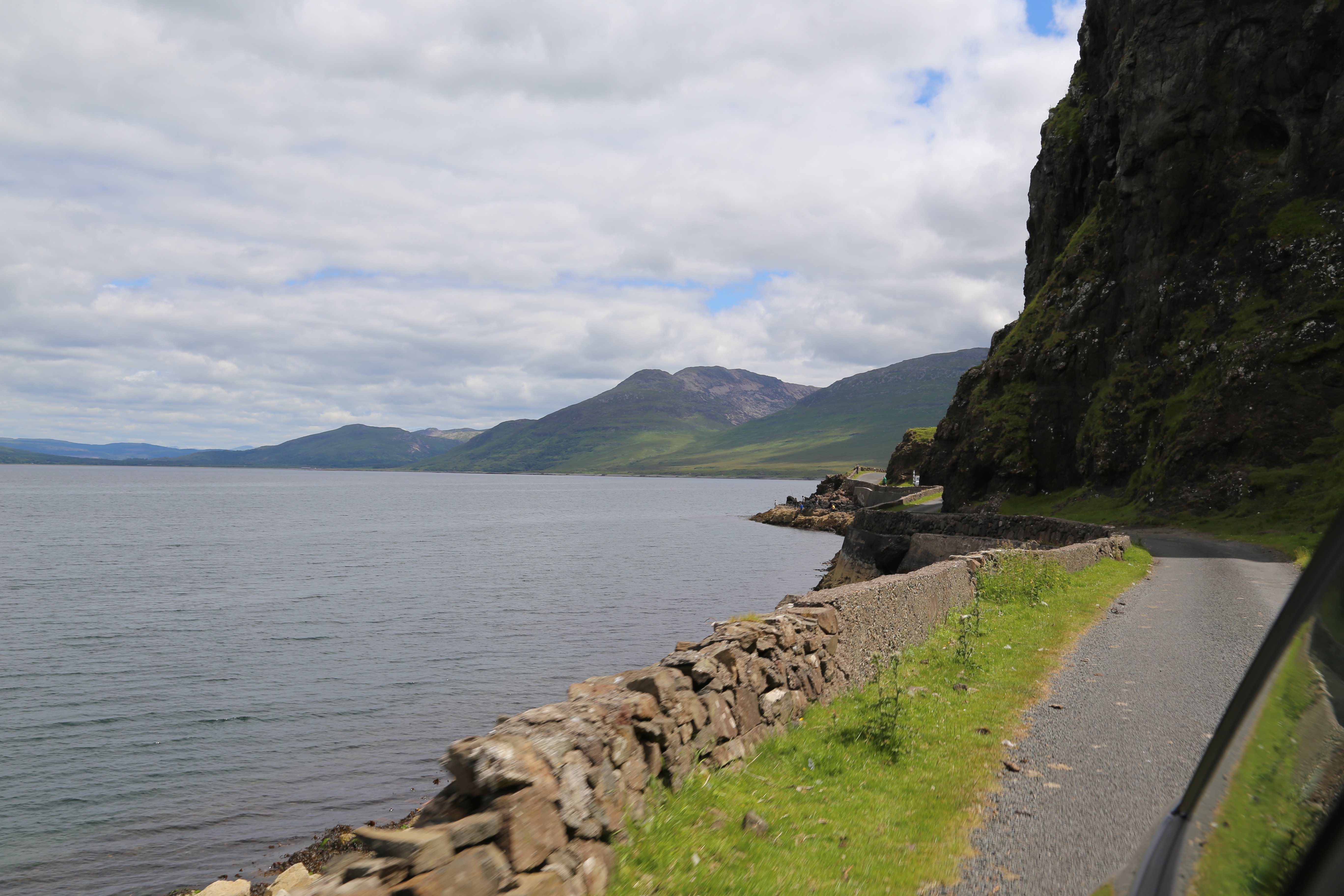 2014 Europe Trip Day 26 - Scotland (Ardachy House Yurt, Heilan' Coo, Fionnphort-Iona Ferry, Iona Nunnery, Iona Abbey (Britain Christianity Birthplace), Scottish Heather, Tobermory-Kilchoan Ferry, Castle Tioram, Glenfinnan Monument, Biting Midges!)