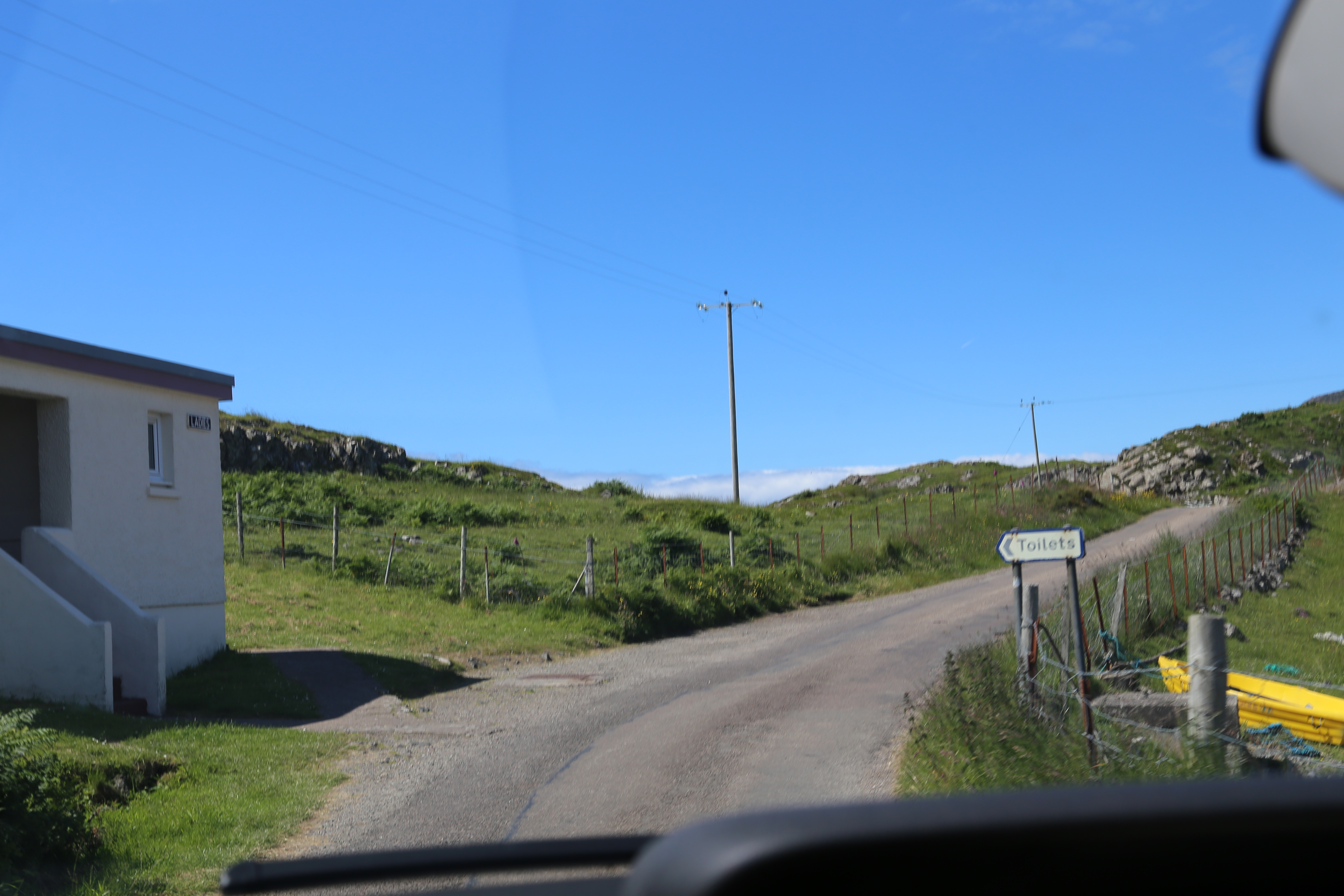 2014 Europe Trip Day 26 - Scotland (Ardachy House Yurt, Heilan' Coo, Fionnphort-Iona Ferry, Iona Nunnery, Iona Abbey (Britain Christianity Birthplace), Scottish Heather, Tobermory-Kilchoan Ferry, Castle Tioram, Glenfinnan Monument, Biting Midges!)