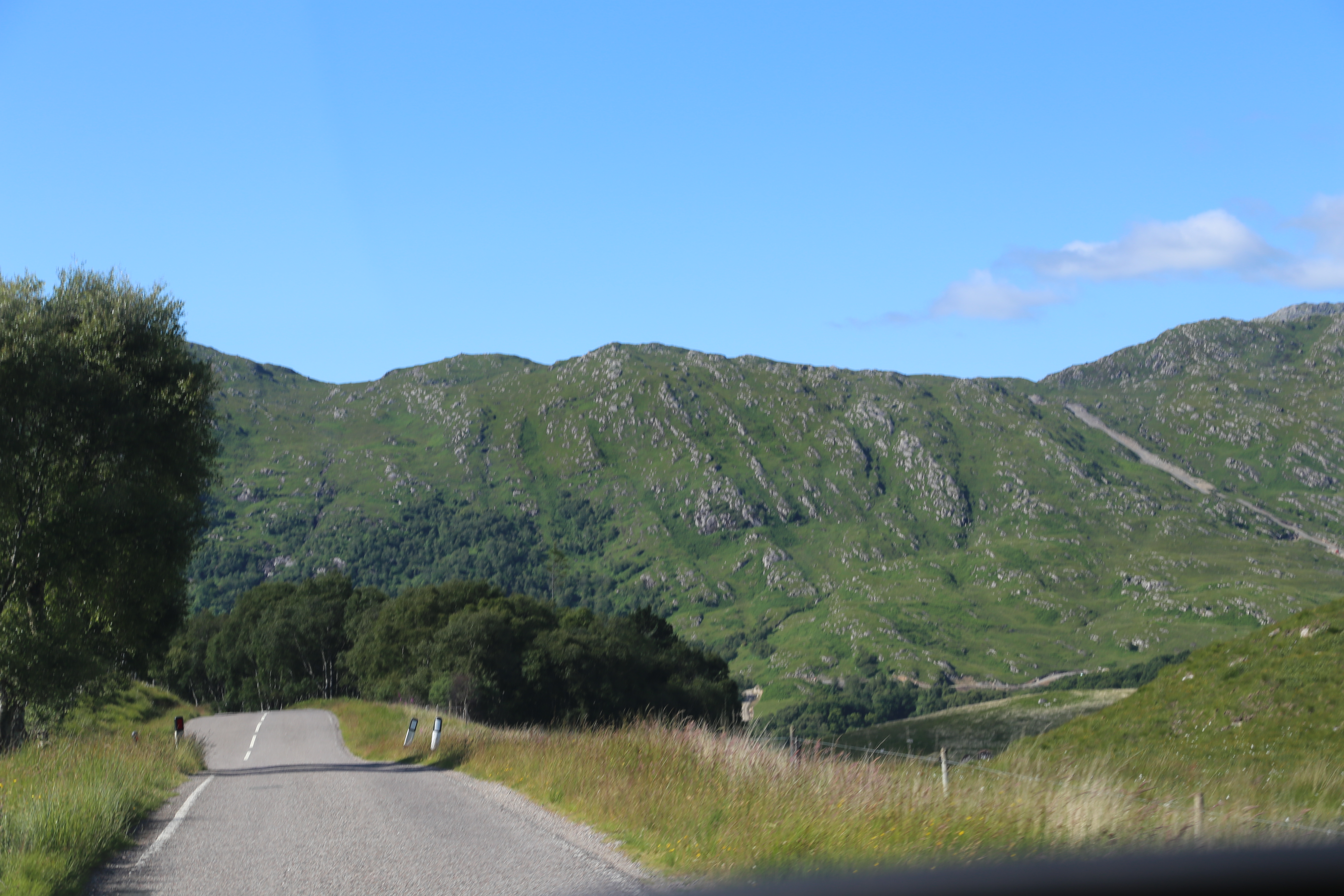 2014 Europe Trip Day 26 - Scotland (Ardachy House Yurt, Heilan' Coo, Fionnphort-Iona Ferry, Iona Nunnery, Iona Abbey (Britain Christianity Birthplace), Scottish Heather, Tobermory-Kilchoan Ferry, Castle Tioram, Glenfinnan Monument, Biting Midges!)