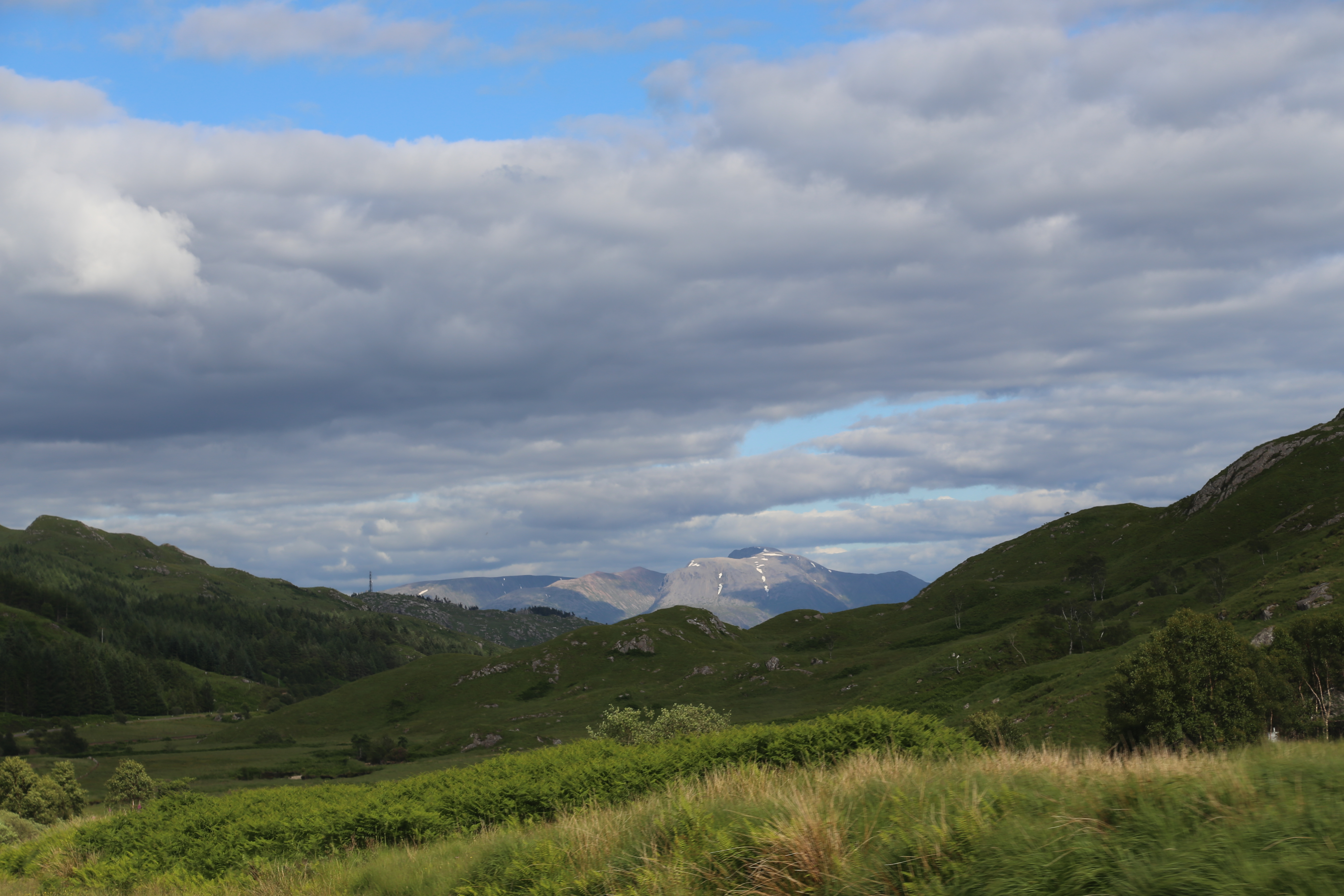 2014 Europe Trip Day 26 - Scotland (Ardachy House Yurt, Heilan' Coo, Fionnphort-Iona Ferry, Iona Nunnery, Iona Abbey (Britain Christianity Birthplace), Scottish Heather, Tobermory-Kilchoan Ferry, Castle Tioram, Glenfinnan Monument, Biting Midges!)