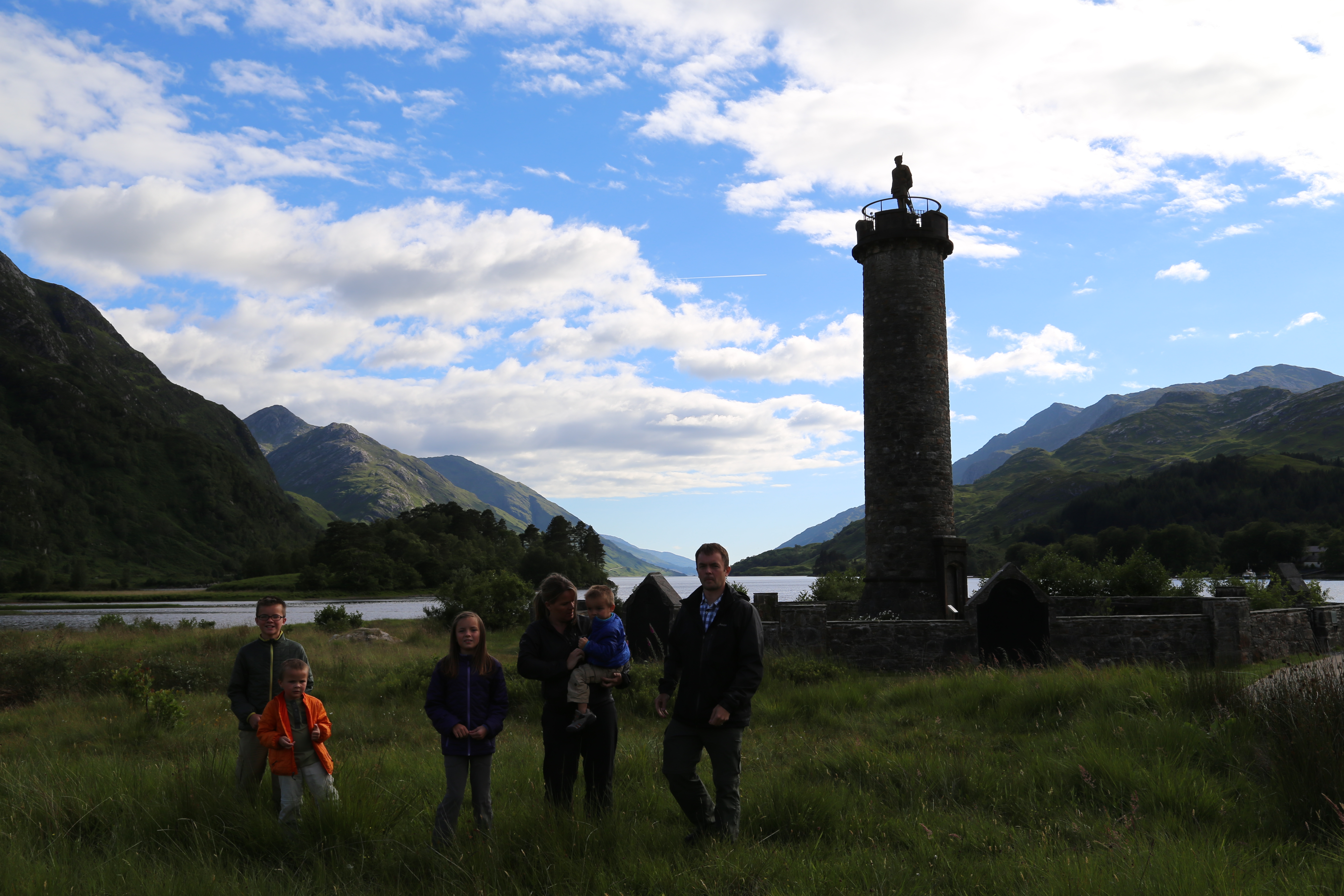 2014 Europe Trip Day 26 - Scotland (Ardachy House Yurt, Heilan' Coo, Fionnphort-Iona Ferry, Iona Nunnery, Iona Abbey (Britain Christianity Birthplace), Scottish Heather, Tobermory-Kilchoan Ferry, Castle Tioram, Glenfinnan Monument, Biting Midges!)