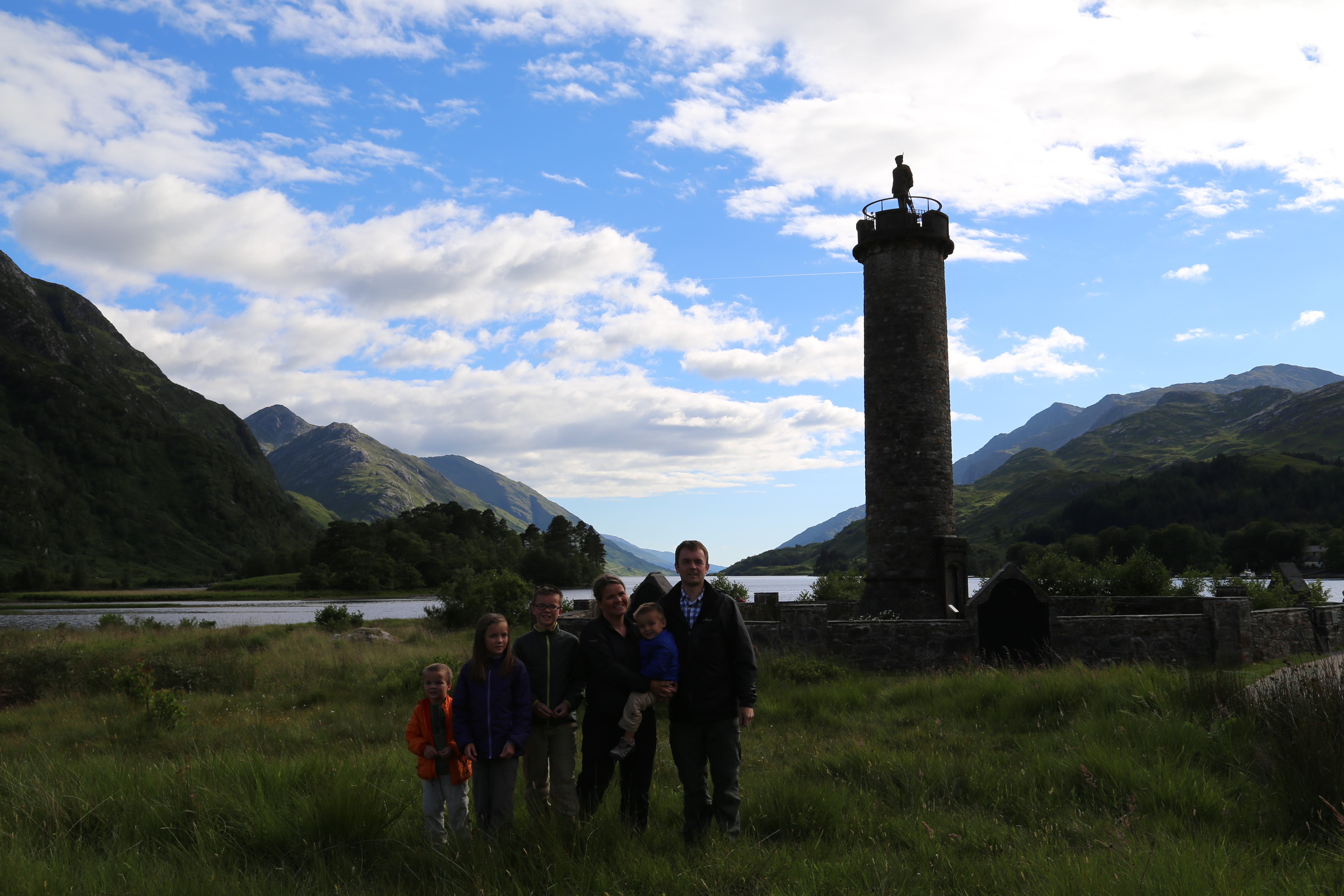 2014 Europe Trip Day 26 - Scotland (Ardachy House Yurt, Heilan' Coo, Fionnphort-Iona Ferry, Iona Nunnery, Iona Abbey (Britain Christianity Birthplace), Scottish Heather, Tobermory-Kilchoan Ferry, Castle Tioram, Glenfinnan Monument, Biting Midges!)