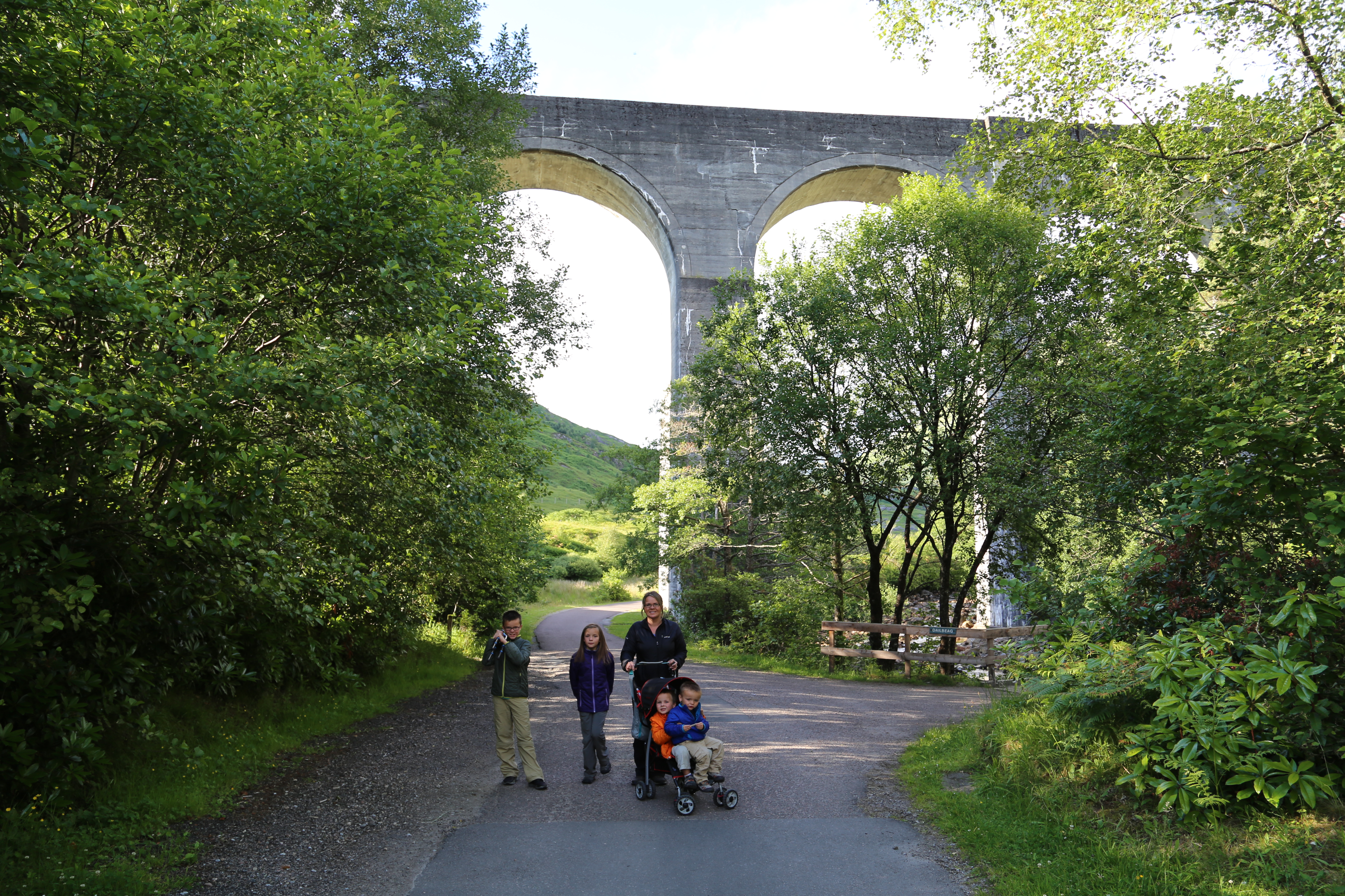 2014 Europe Trip Day 26 - Scotland (Ardachy House Yurt, Heilan' Coo, Fionnphort-Iona Ferry, Iona Nunnery, Iona Abbey (Britain Christianity Birthplace), Scottish Heather, Tobermory-Kilchoan Ferry, Castle Tioram, Glenfinnan Monument, Biting Midges!)