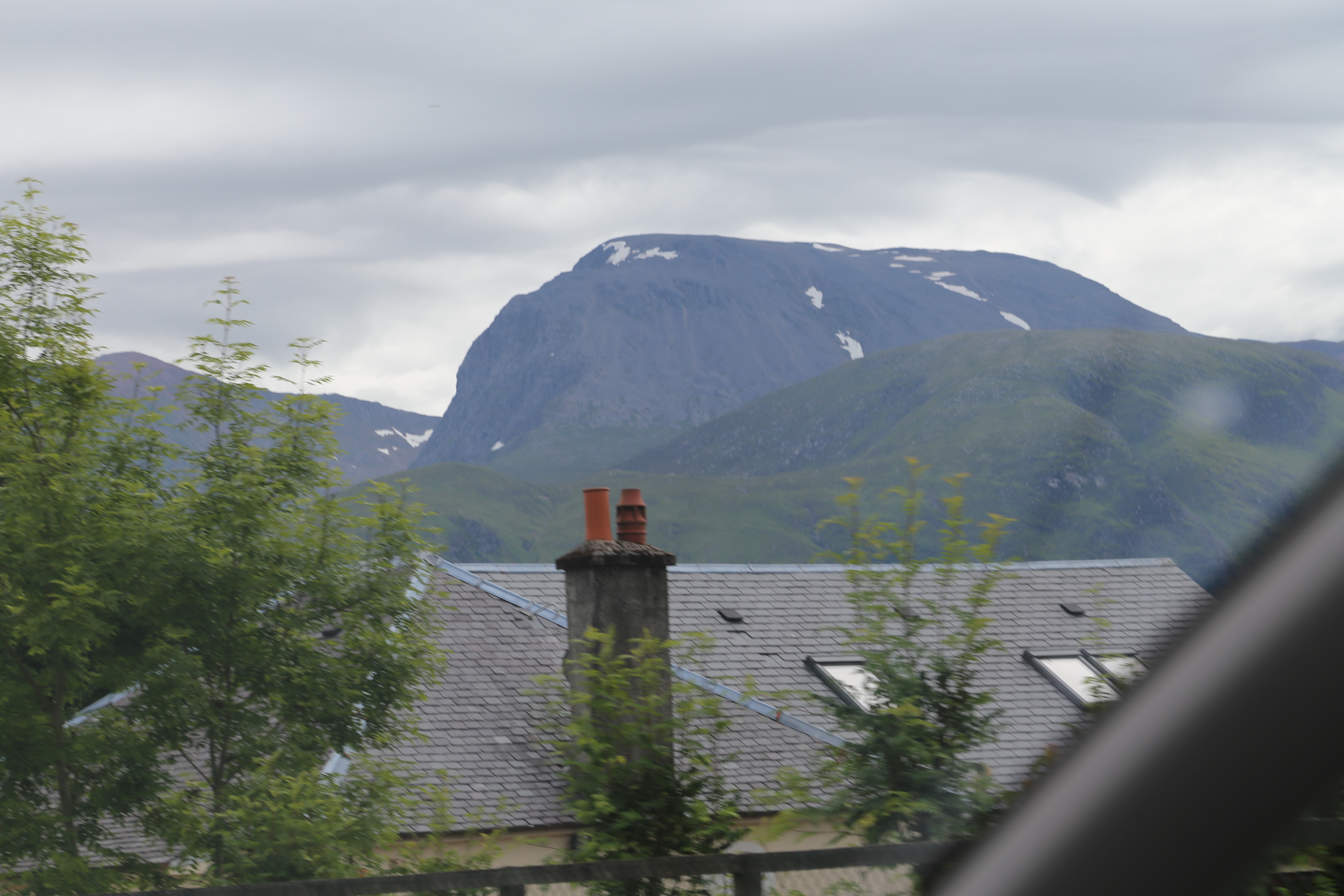 2014 Europe Trip Day 27 - Scotland (Muesli, Hogwarts Express Train (Jacobite Steam Train, Glenfinnan Viaduct), Fort William, Ben Nevis, Highland Bagpiper, Eilean Donan Castle, Isle of Skye, Portree, Old Man of Storr, Kilt Rock, Uig, Quiraing, Peat Fields)