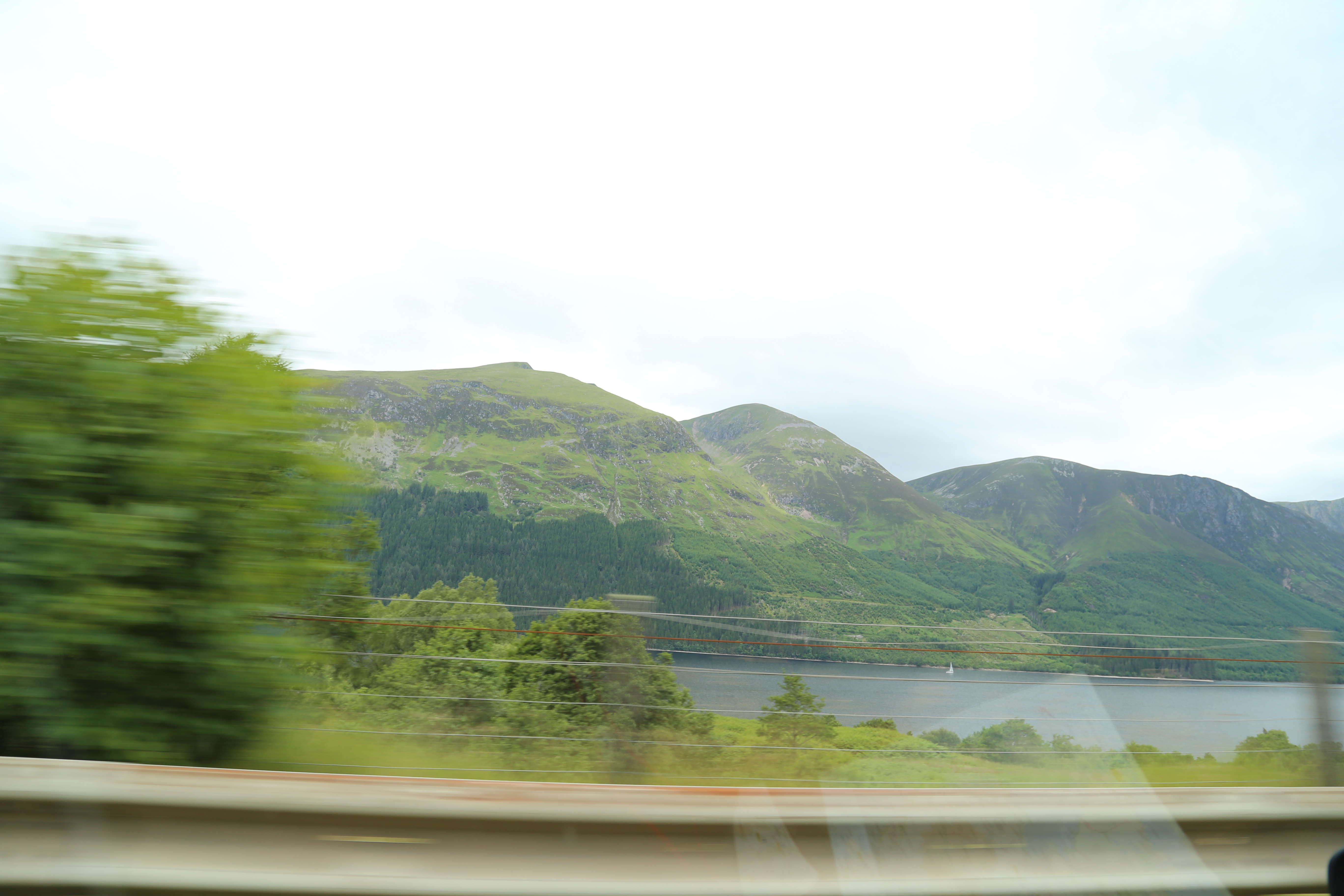 2014 Europe Trip Day 27 - Scotland (Muesli, Hogwarts Express Train (Jacobite Steam Train, Glenfinnan Viaduct), Fort William, Ben Nevis, Highland Bagpiper, Eilean Donan Castle, Isle of Skye, Portree, Old Man of Storr, Kilt Rock, Uig, Quiraing, Peat Fields)