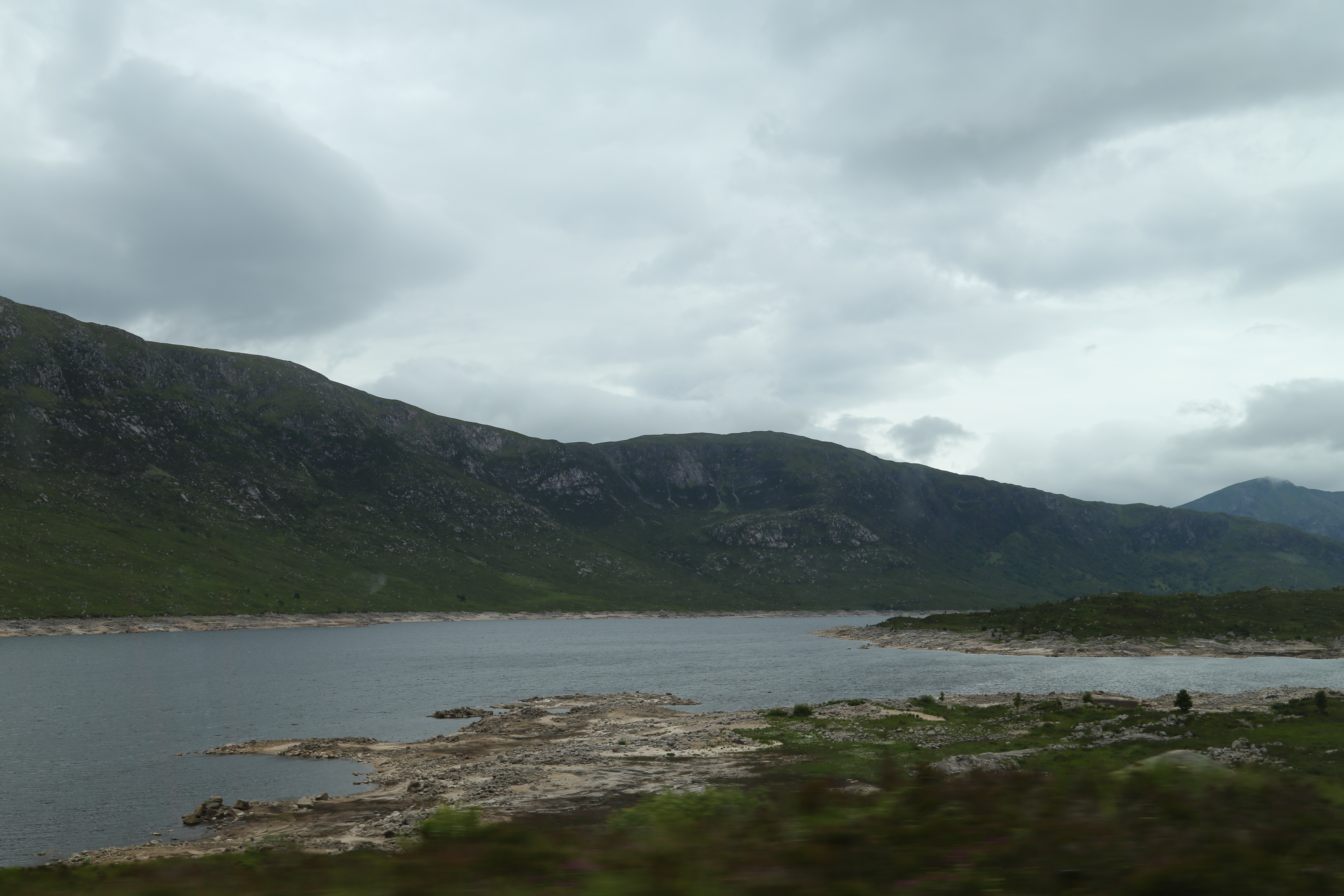 2014 Europe Trip Day 27 - Scotland (Muesli, Hogwarts Express Train (Jacobite Steam Train, Glenfinnan Viaduct), Fort William, Ben Nevis, Highland Bagpiper, Eilean Donan Castle, Isle of Skye, Portree, Old Man of Storr, Kilt Rock, Uig, Quiraing, Peat Fields)