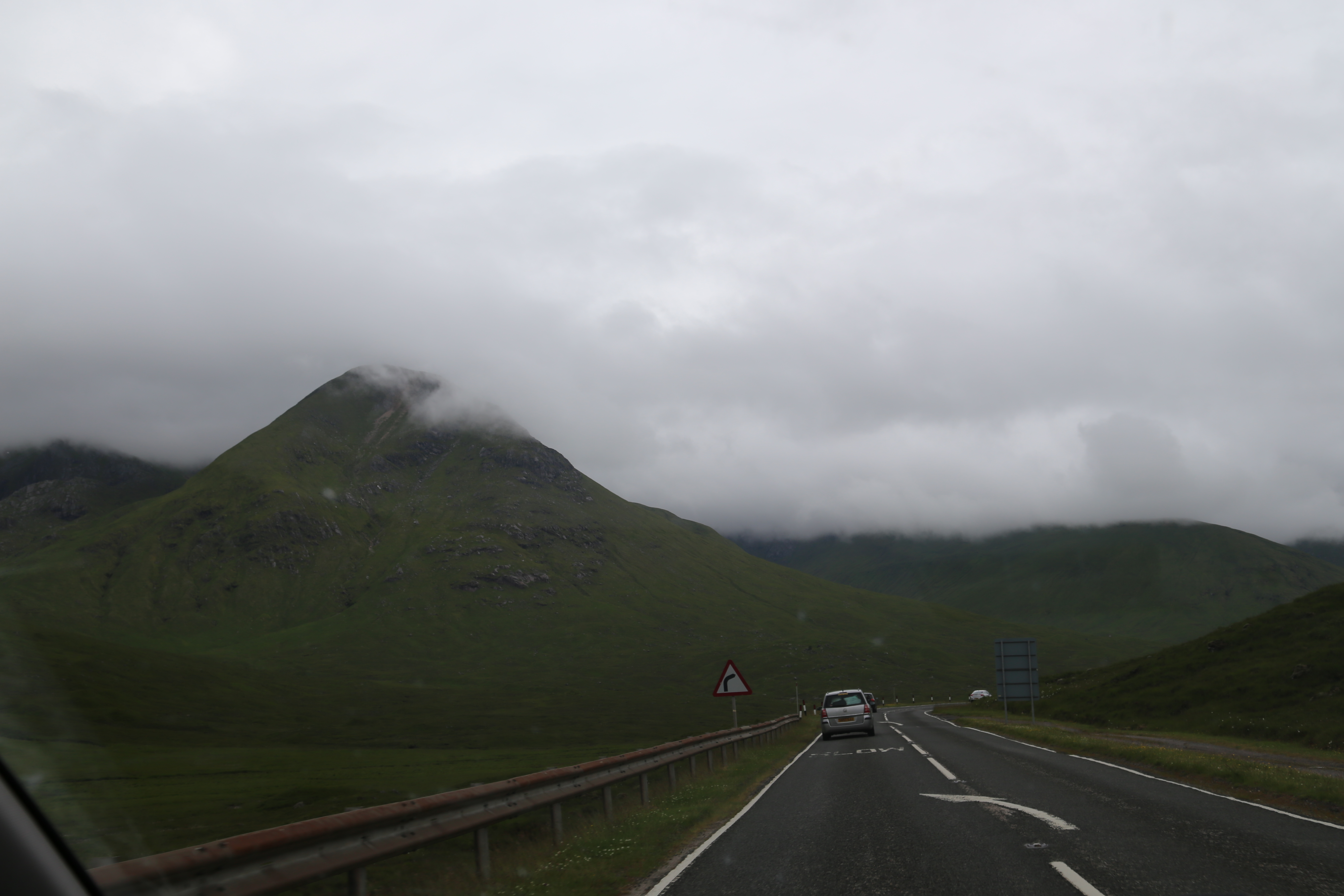 2014 Europe Trip Day 27 - Scotland (Muesli, Hogwarts Express Train (Jacobite Steam Train, Glenfinnan Viaduct), Fort William, Ben Nevis, Highland Bagpiper, Eilean Donan Castle, Isle of Skye, Portree, Old Man of Storr, Kilt Rock, Uig, Quiraing, Peat Fields)