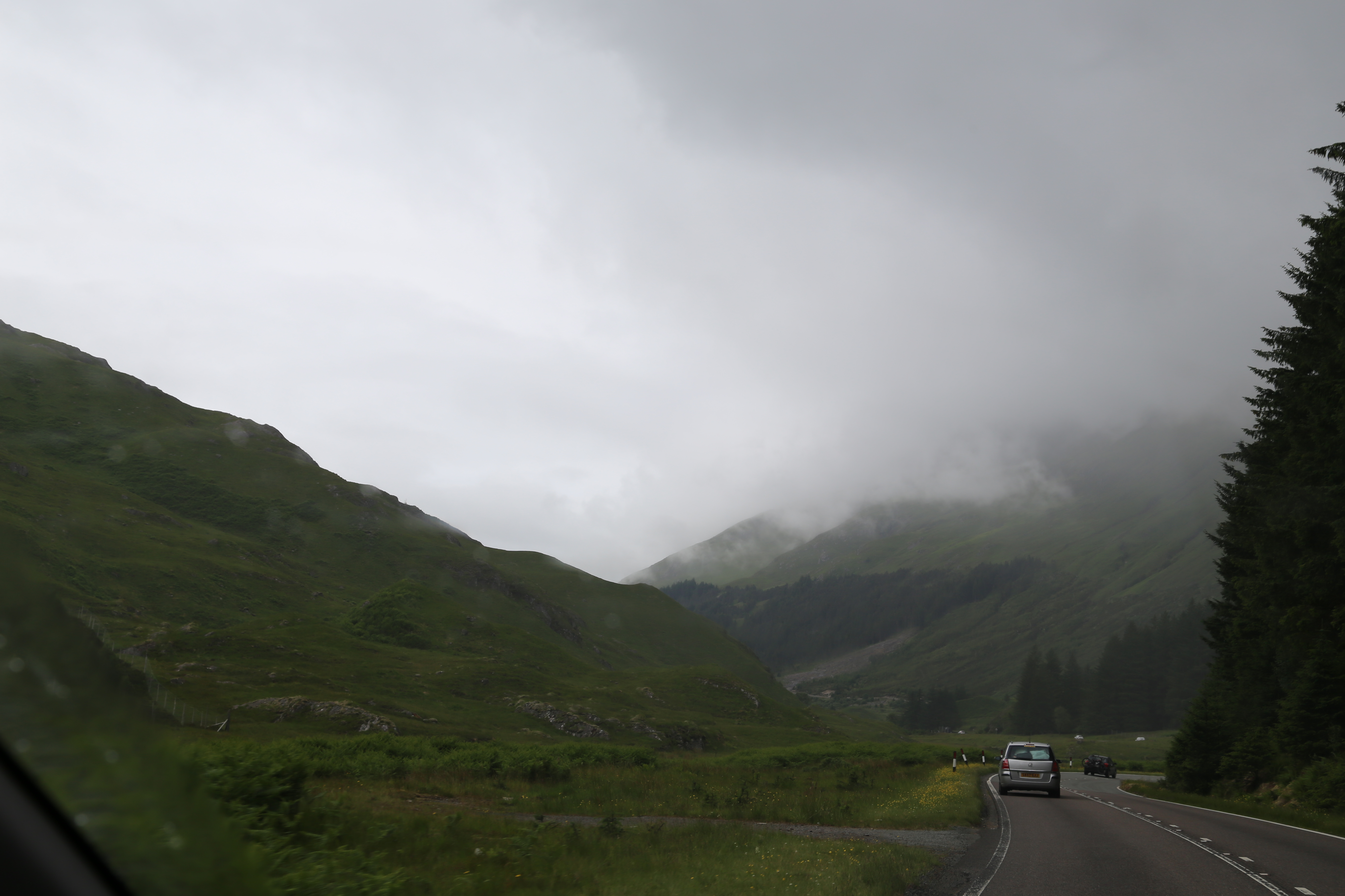 2014 Europe Trip Day 27 - Scotland (Muesli, Hogwarts Express Train (Jacobite Steam Train, Glenfinnan Viaduct), Fort William, Ben Nevis, Highland Bagpiper, Eilean Donan Castle, Isle of Skye, Portree, Old Man of Storr, Kilt Rock, Uig, Quiraing, Peat Fields)