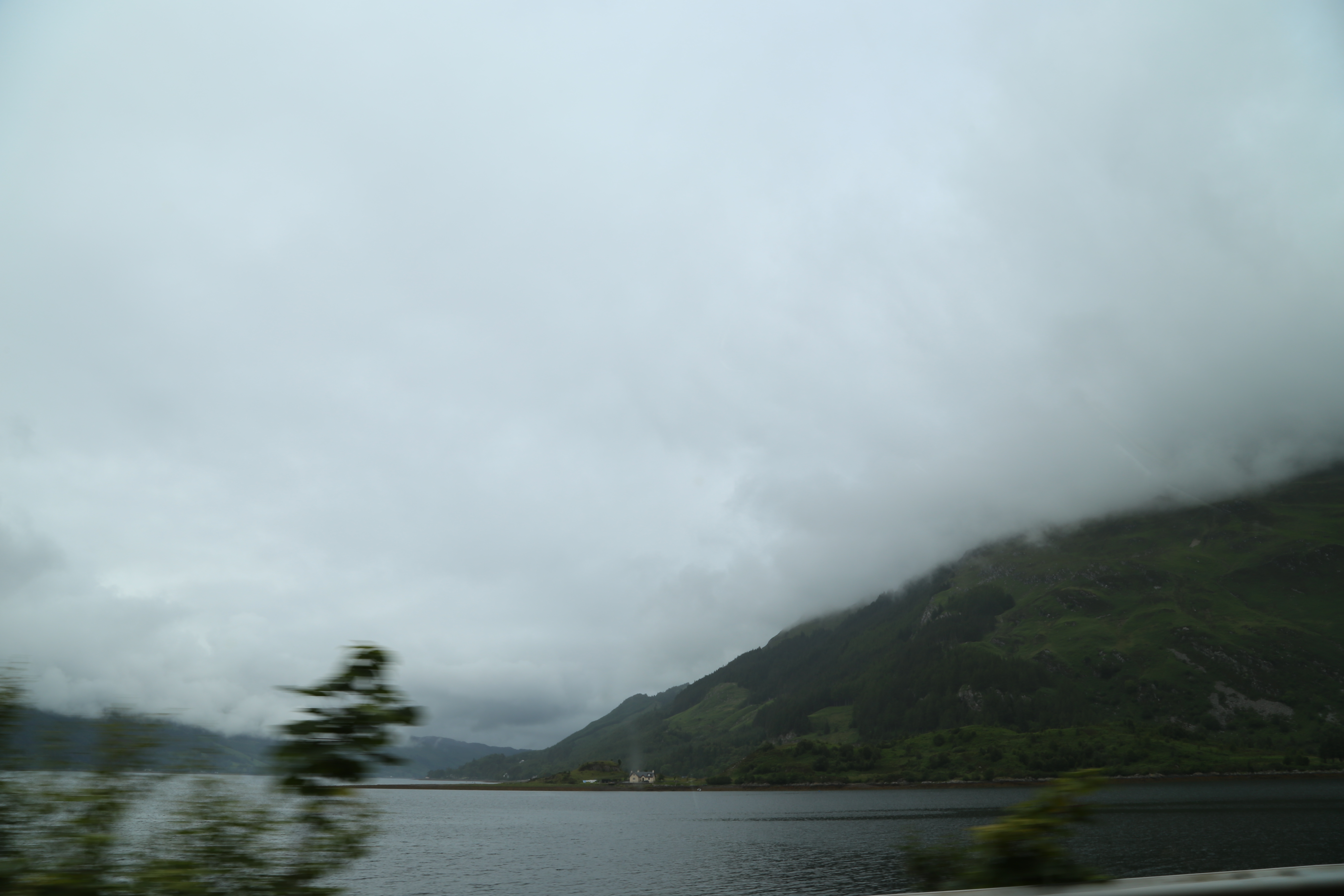 2014 Europe Trip Day 27 - Scotland (Muesli, Hogwarts Express Train (Jacobite Steam Train, Glenfinnan Viaduct), Fort William, Ben Nevis, Highland Bagpiper, Eilean Donan Castle, Isle of Skye, Portree, Old Man of Storr, Kilt Rock, Uig, Quiraing, Peat Fields)