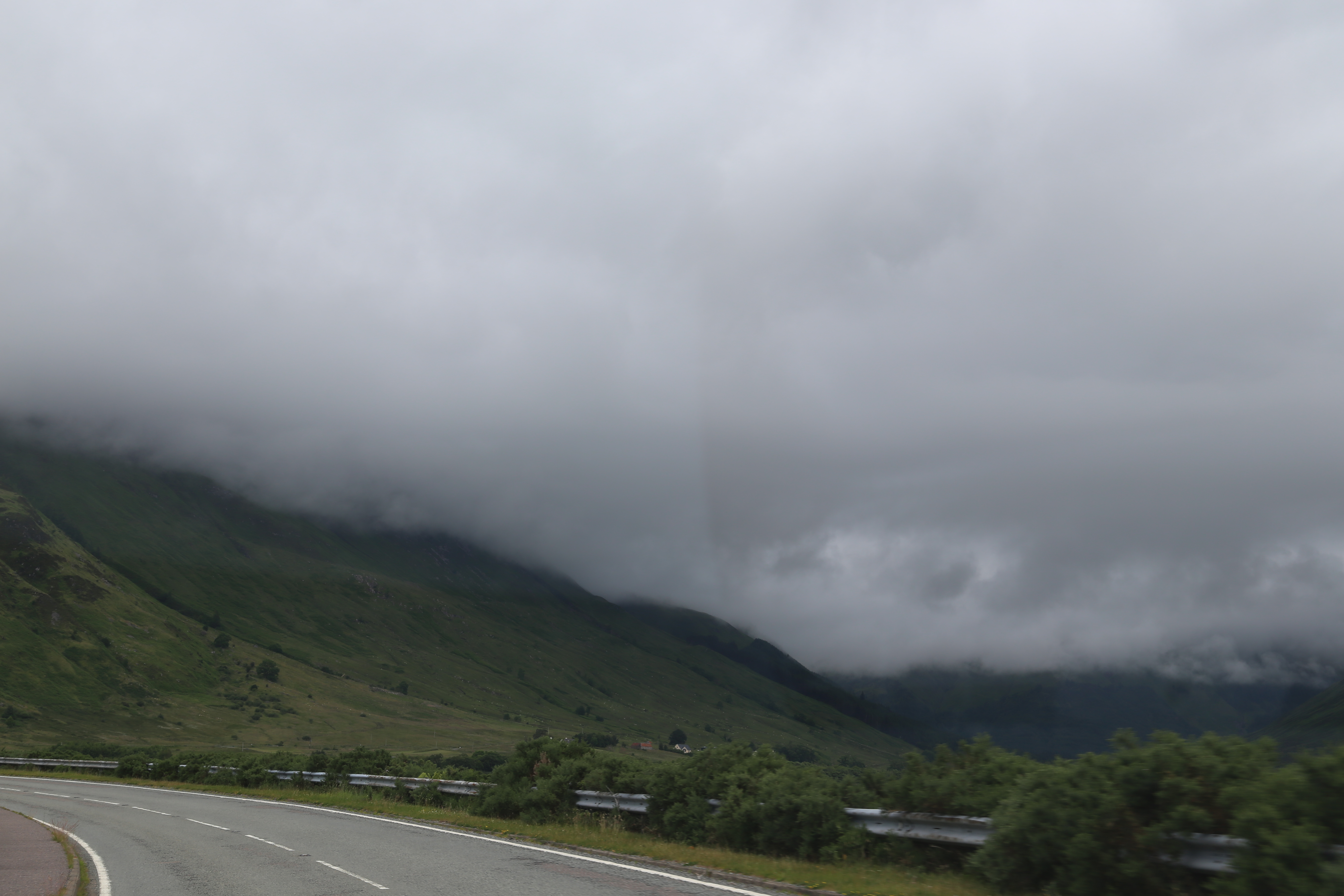 2014 Europe Trip Day 27 - Scotland (Muesli, Hogwarts Express Train (Jacobite Steam Train, Glenfinnan Viaduct), Fort William, Ben Nevis, Highland Bagpiper, Eilean Donan Castle, Isle of Skye, Portree, Old Man of Storr, Kilt Rock, Uig, Quiraing, Peat Fields)