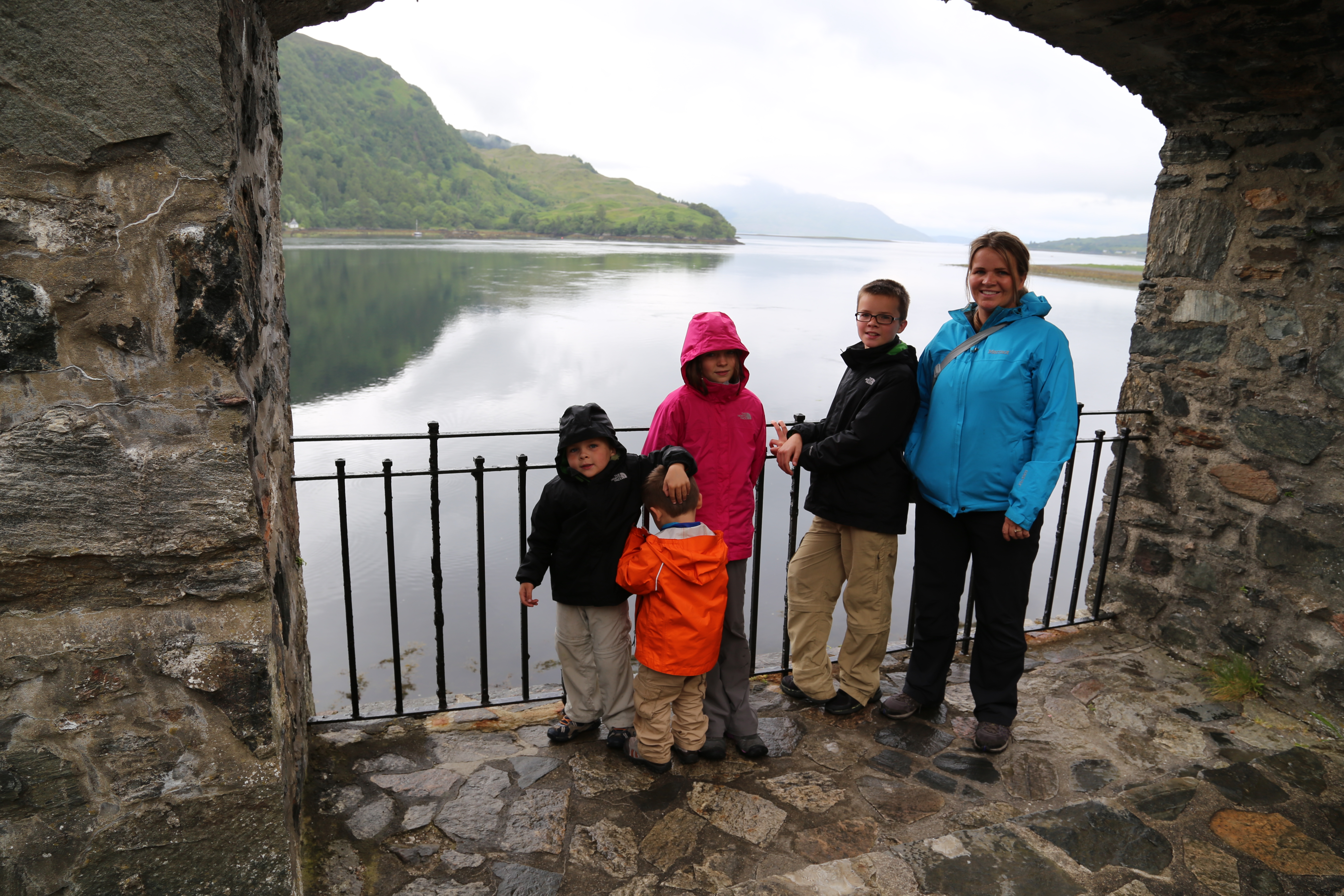 2014 Europe Trip Day 27 - Scotland (Muesli, Hogwarts Express Train (Jacobite Steam Train, Glenfinnan Viaduct), Fort William, Ben Nevis, Highland Bagpiper, Eilean Donan Castle, Isle of Skye, Portree, Old Man of Storr, Kilt Rock, Uig, Quiraing, Peat Fields)