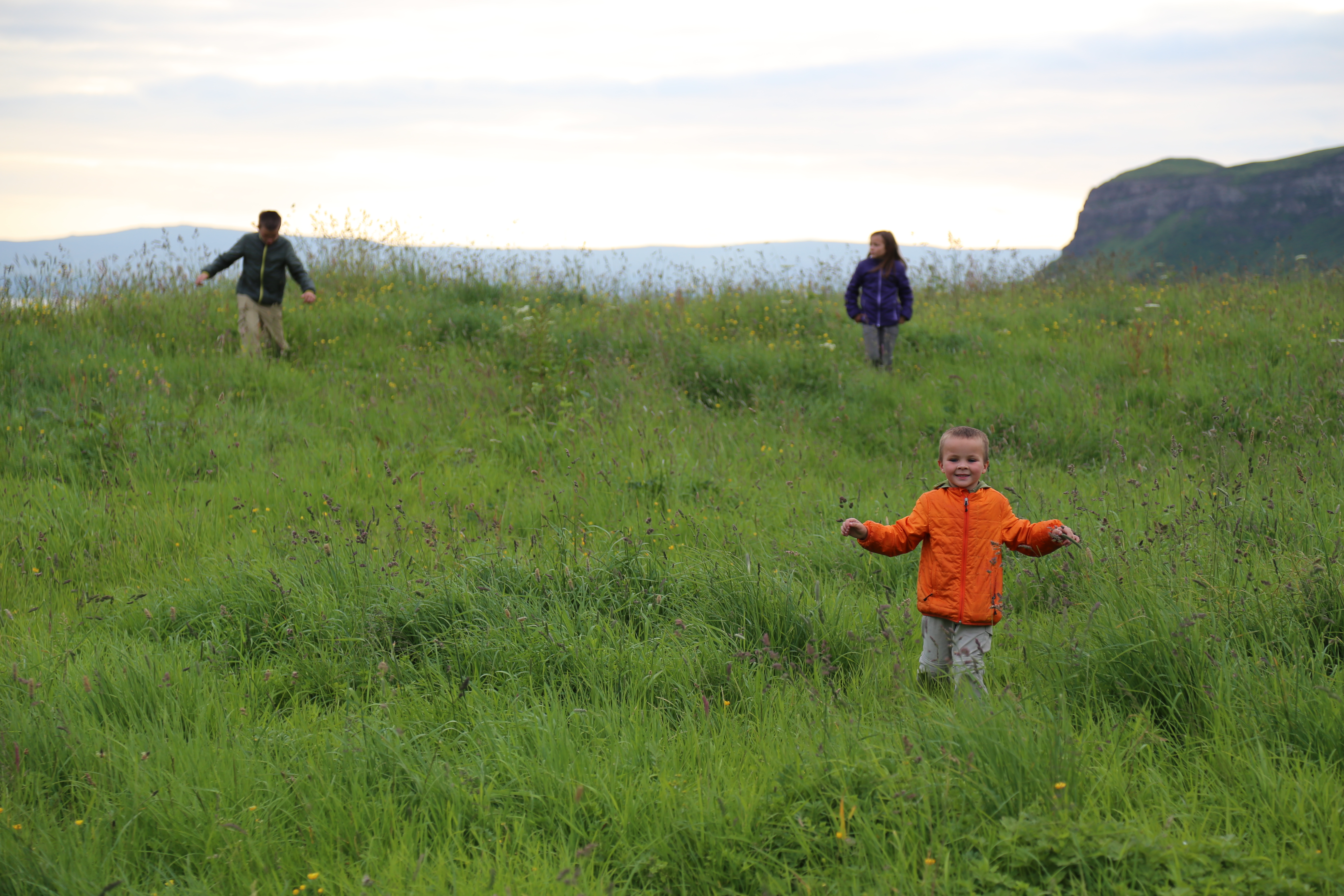 2014 Europe Trip Day 27 - Scotland (Muesli, Hogwarts Express Train (Jacobite Steam Train, Glenfinnan Viaduct), Fort William, Ben Nevis, Highland Bagpiper, Eilean Donan Castle, Isle of Skye, Portree, Old Man of Storr, Kilt Rock, Uig, Quiraing, Peat Fields)