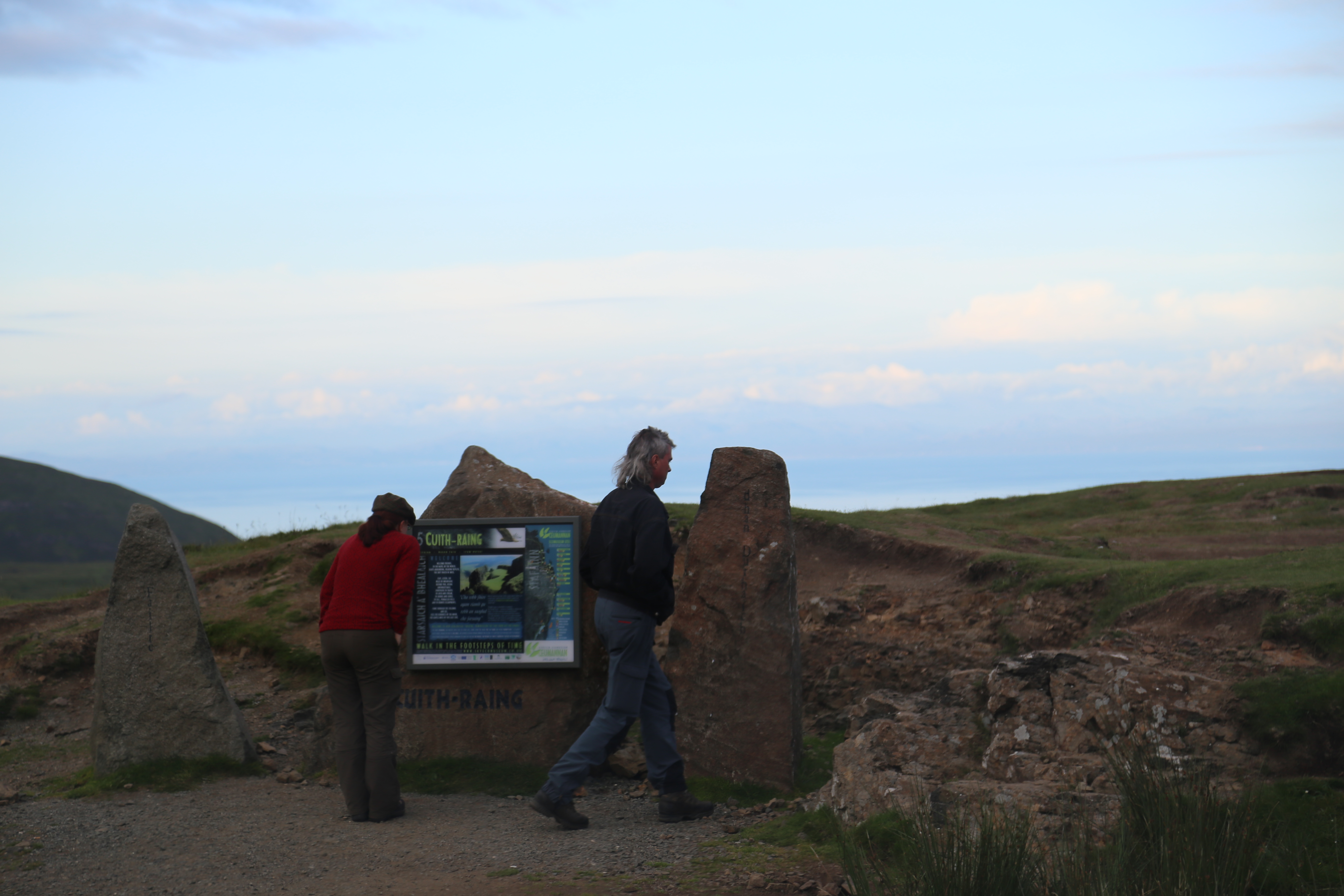 2014 Europe Trip Day 27 - Scotland (Muesli, Hogwarts Express Train (Jacobite Steam Train, Glenfinnan Viaduct), Fort William, Ben Nevis, Highland Bagpiper, Eilean Donan Castle, Isle of Skye, Portree, Old Man of Storr, Kilt Rock, Uig, Quiraing, Peat Fields)