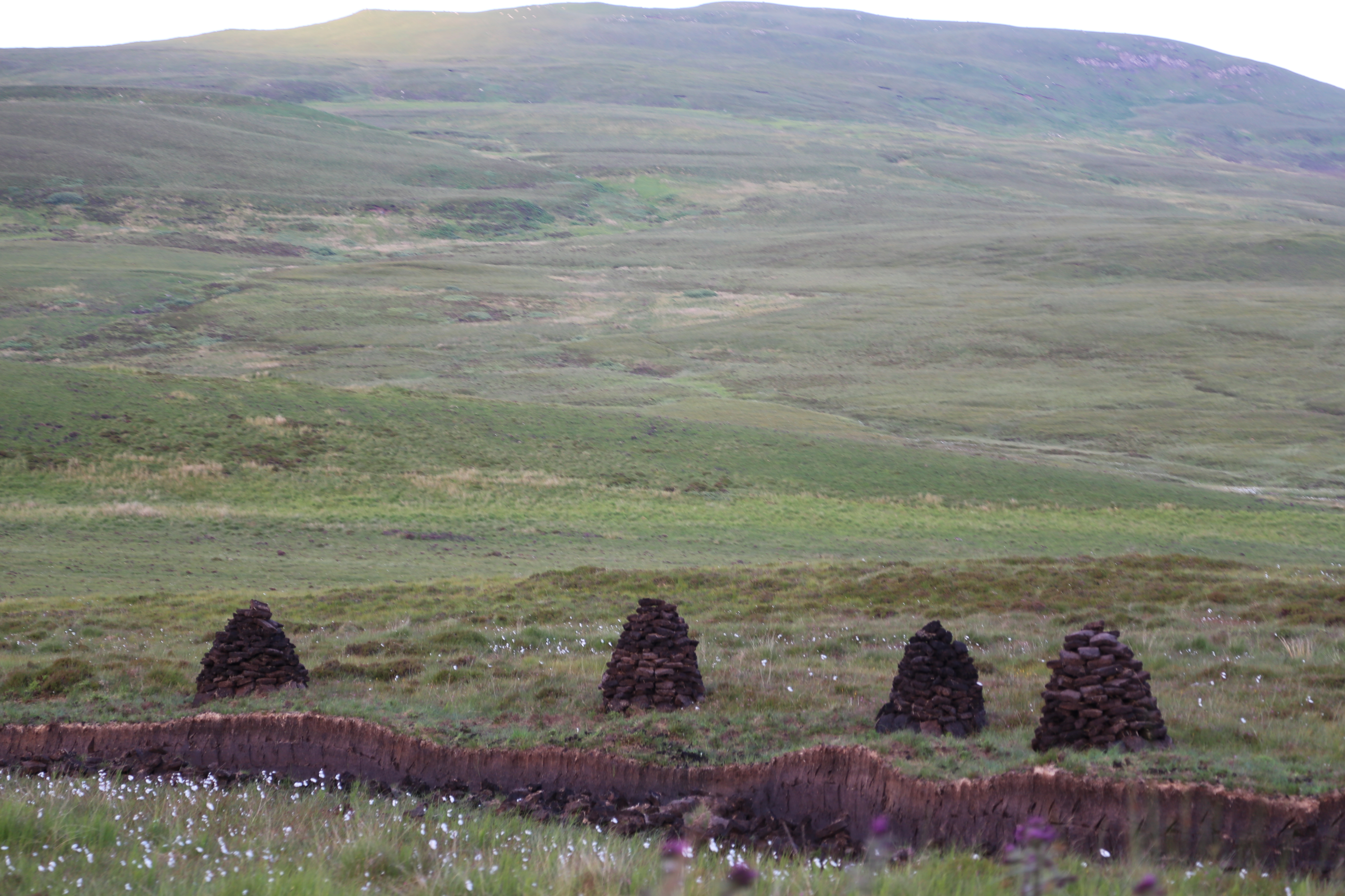 2014 Europe Trip Day 27 - Scotland (Muesli, Hogwarts Express Train (Jacobite Steam Train, Glenfinnan Viaduct), Fort William, Ben Nevis, Highland Bagpiper, Eilean Donan Castle, Isle of Skye, Portree, Old Man of Storr, Kilt Rock, Uig, Quiraing, Peat Fields)