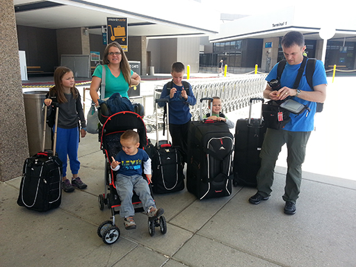 2014 Europe Trip Day 1 - United States (Salt Lake City Airport, New York City JFK Airport)