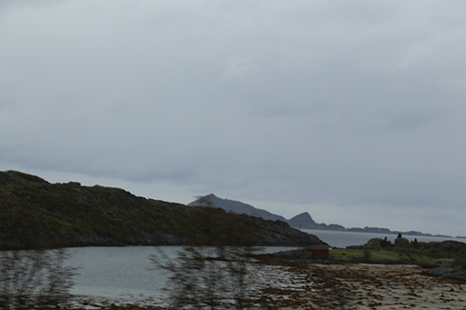 2014 Europe Trip Day 18 - Norway (Lofoten Islands: Sordal Tunnel (4 miles),  Sloverfjord Tunnel (2 miles), Chocolate Chip Rolls, Svolvaer, Lofoten Stockfish (Hanging Cod), Fishing Village Named Å, Snails, Fiskeburger (Fish Burger), Wild Reindeer) 