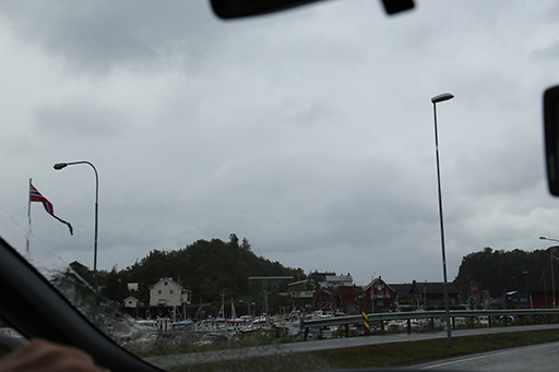 2014 Europe Trip Day 18 - Norway (Lofoten Islands: Sordal Tunnel (4 miles),  Sloverfjord Tunnel (2 miles), Chocolate Chip Rolls, Svolvaer, Lofoten Stockfish (Hanging Cod), Fishing Village Named Å, Snails, Fiskeburger (Fish Burger), Wild Reindeer) 